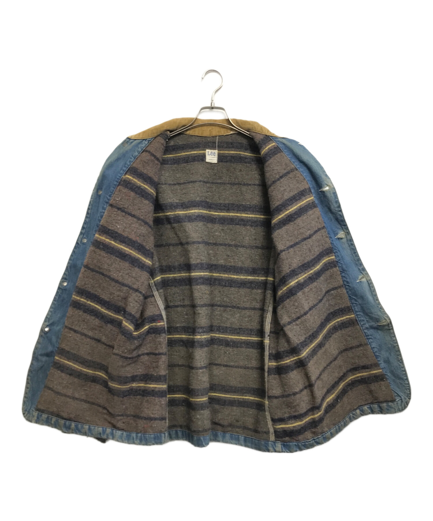中古・古着通販】LEE (リー) 裏地ブランケットデニムカバーオール