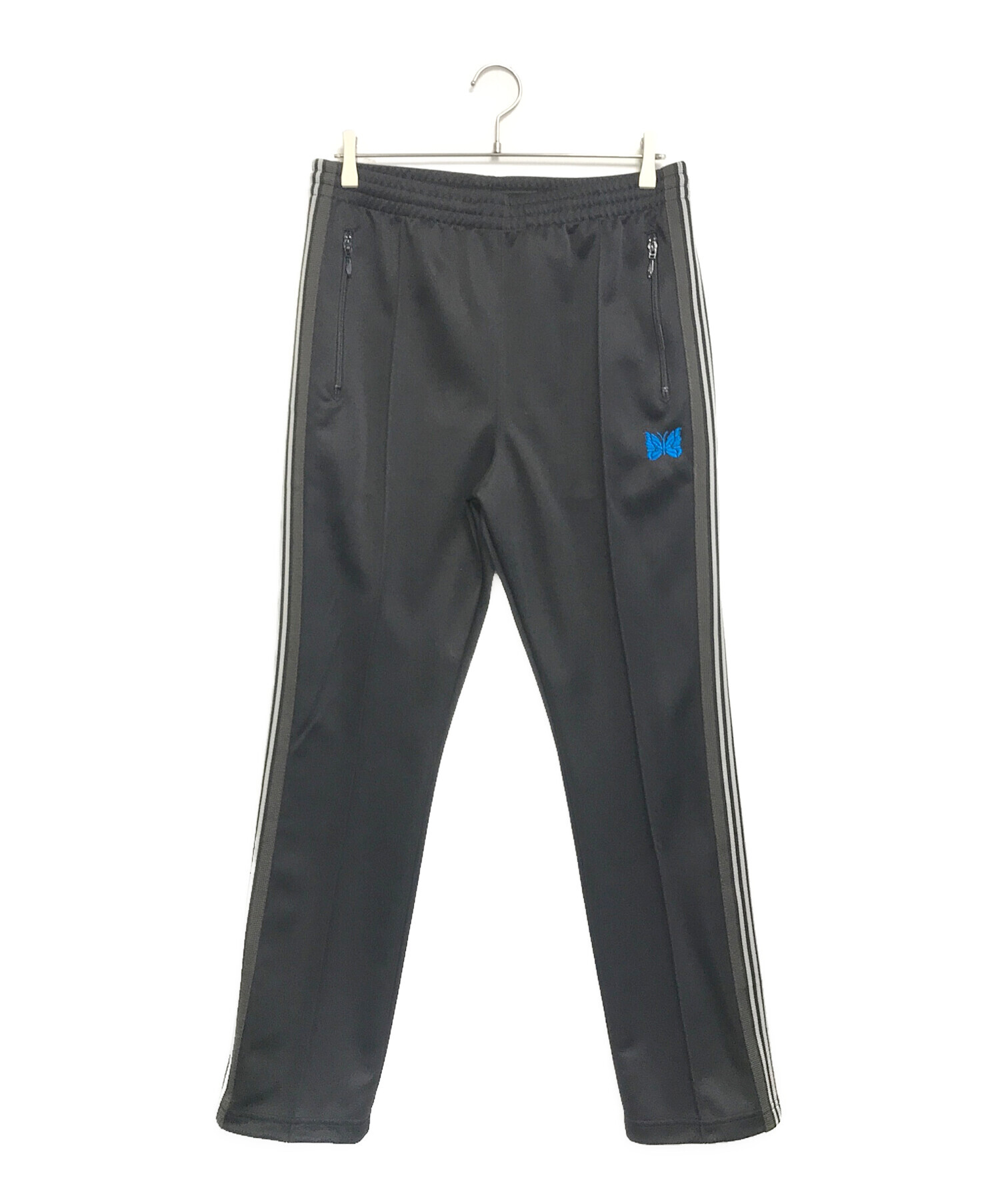 Needles ニードルズ トラックパンツ OT1655 サイズL 日本製 中古・古着通販】Needles (ニードルズ) トラックパンツ ブラック