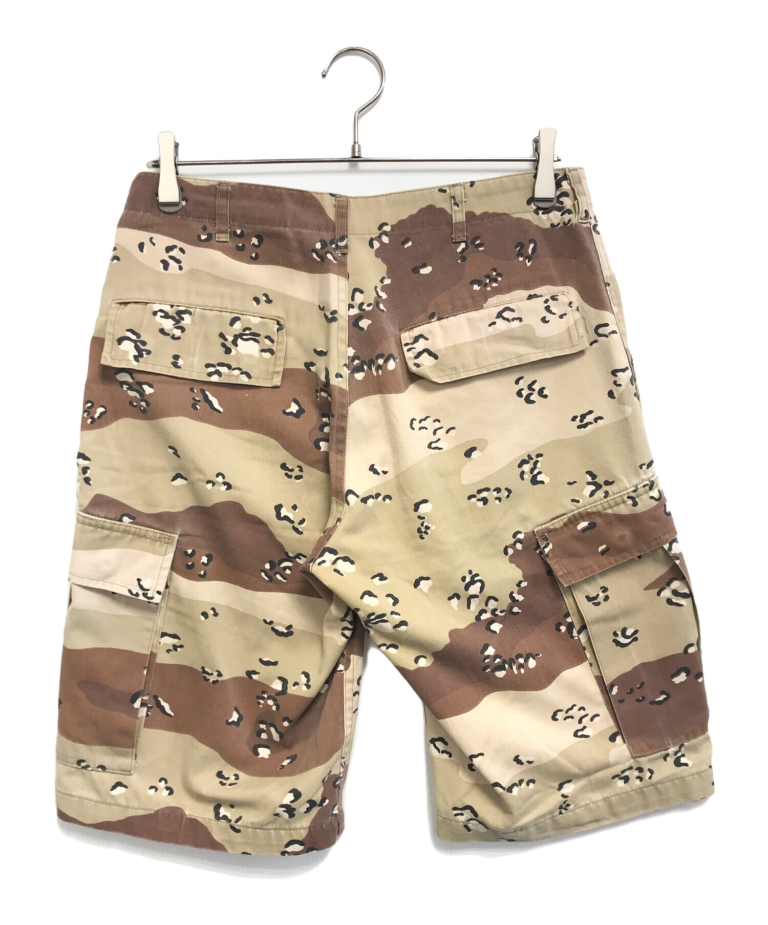 中古・古着通販】stussy (ステューシー) チョコチップカモハーフパンツ