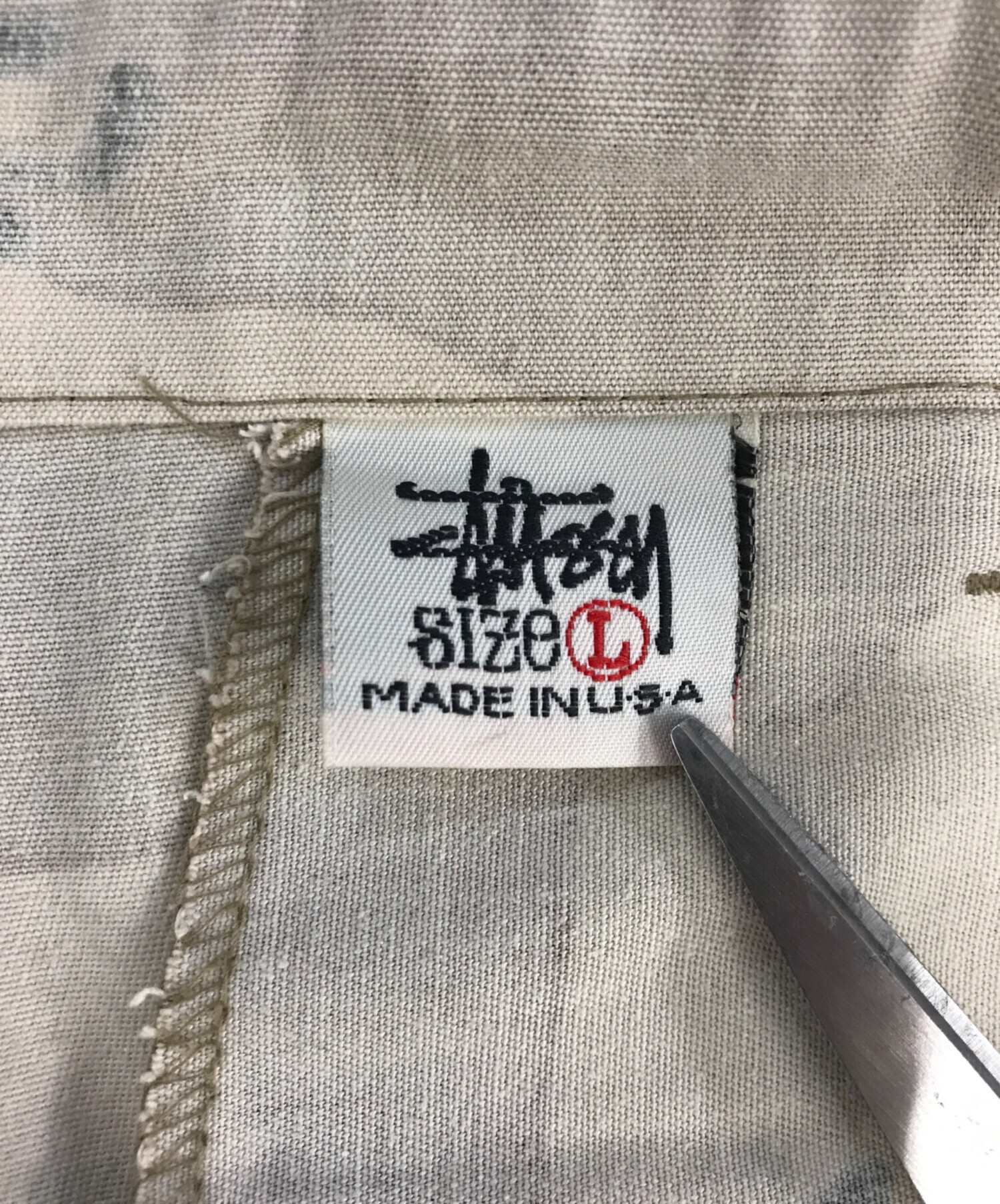 中古・古着通販】stussy (ステューシー) チョコチップカモハーフパンツ