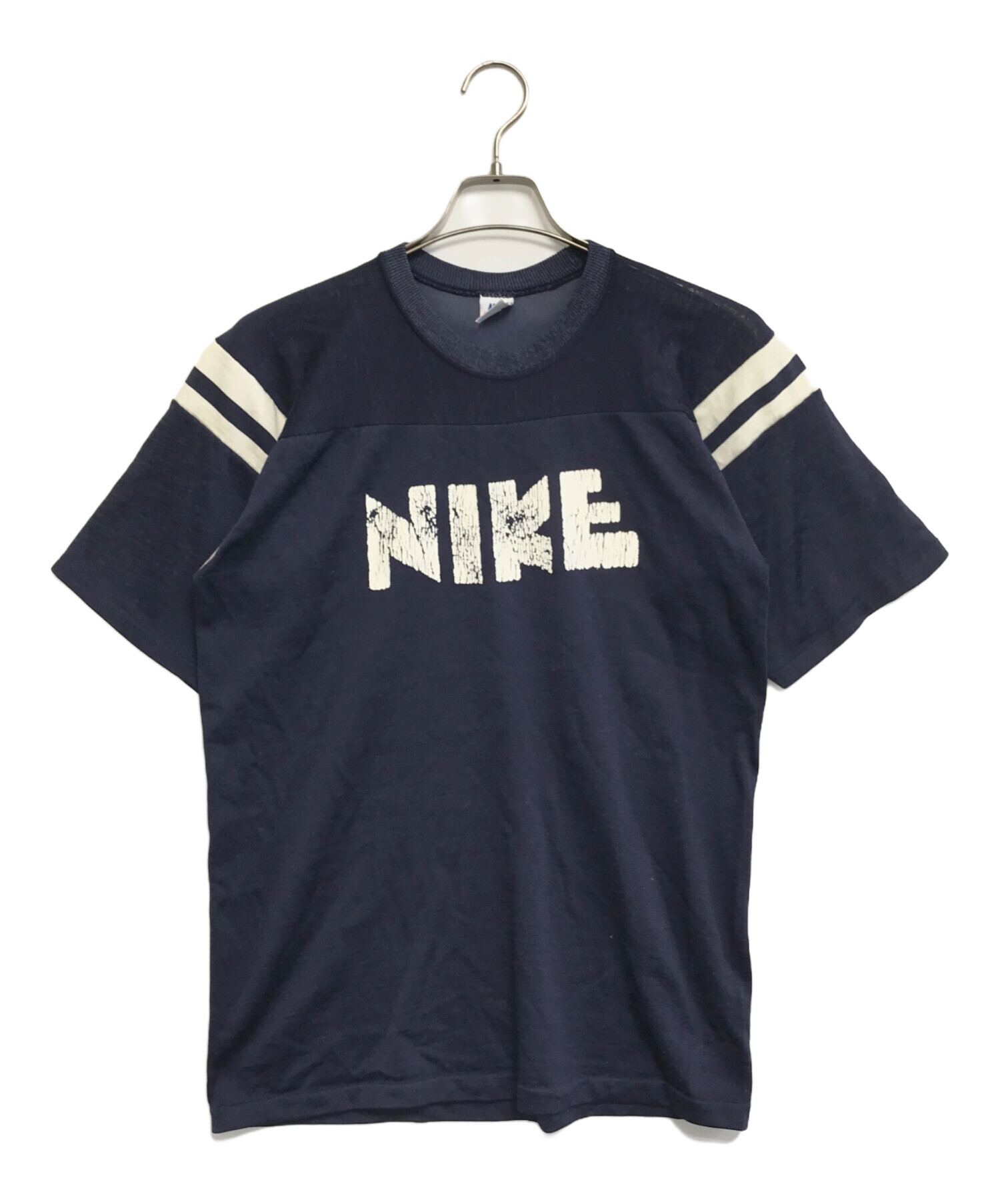 ビンテージNIKE Tシャツ　ゴツNIKE フットボールT NIKEビンテージTシャツ ゴツナイキフットボール70's中期 - メルカリ
