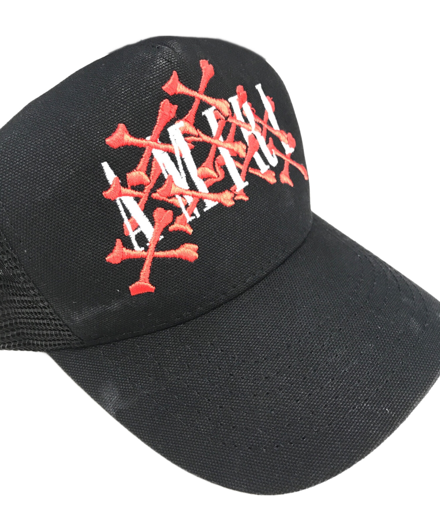 AMIRI アミリメッシュキャップ 中古・古着通販】AMIRI (アミリ) メッシュキャップ ブラック｜ブランド