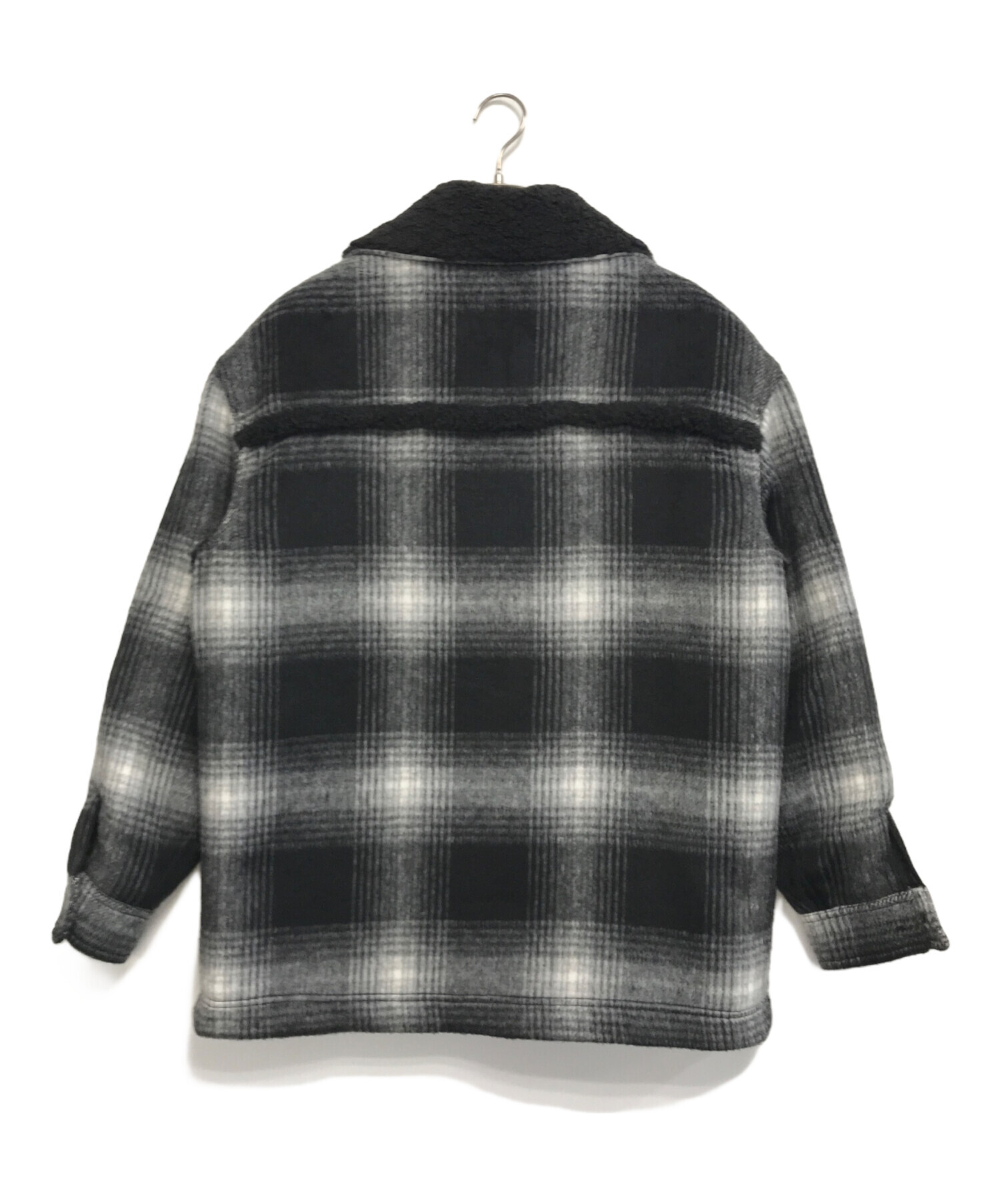 中古・古着通販】N°21 (ヌメロヴェントゥーノ) 裏ボアオンブレチェック 