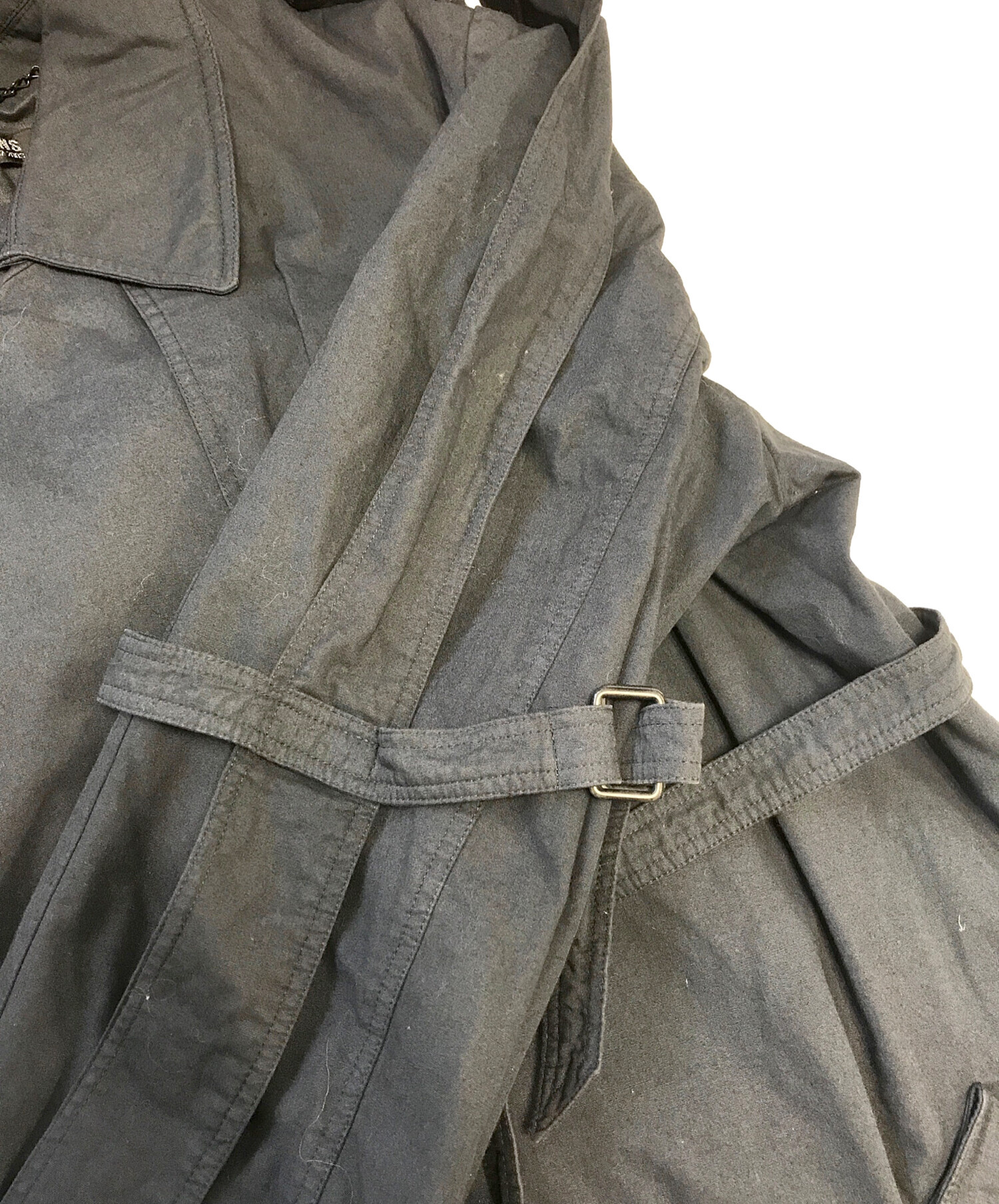 中古・古着通販】RAF SIMONS (ラフシモンズ) オイルド加工トレンチ