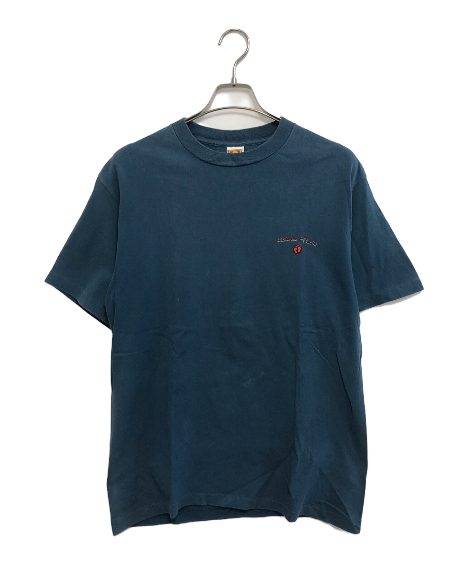 中古・古着通販】HANG TEN (ハンテン) 両面プリントTシャツ ブルー 
