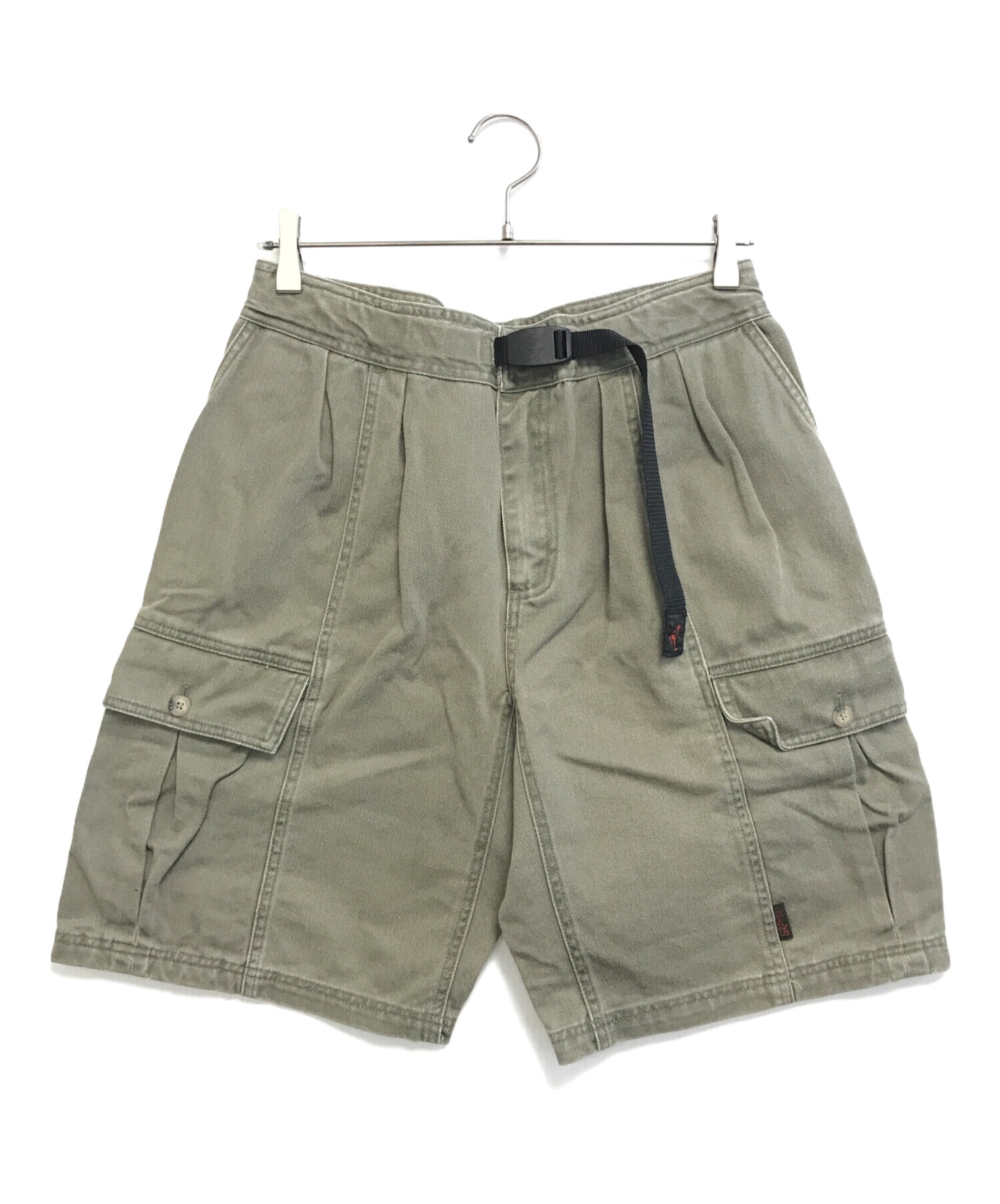 中古・古着通販】GRAMICCI (グラミチ) ハーフカーゴパンツ オリーブ