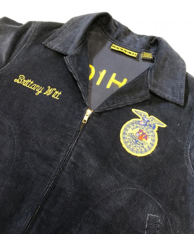 中古・古着通販】FFA (FFA) FFAジャケット ネイビー サイズ:103-38 中古・古着通販】FFA (FFA) FFAジャケット ネイビー サイズ:103-38