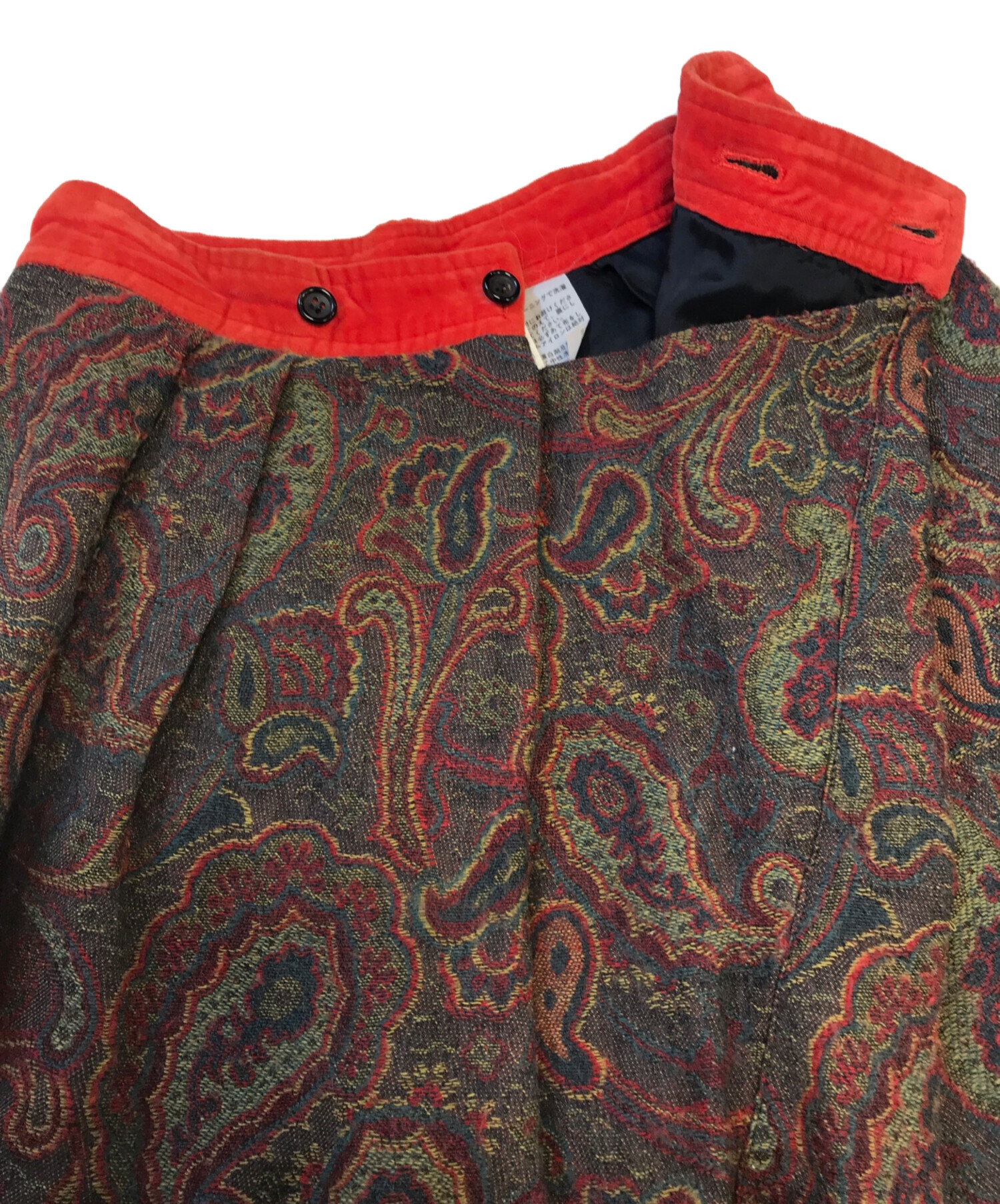 中古・古着通販】COMME des GARCONS (コムデギャルソン) ペイズリー柄