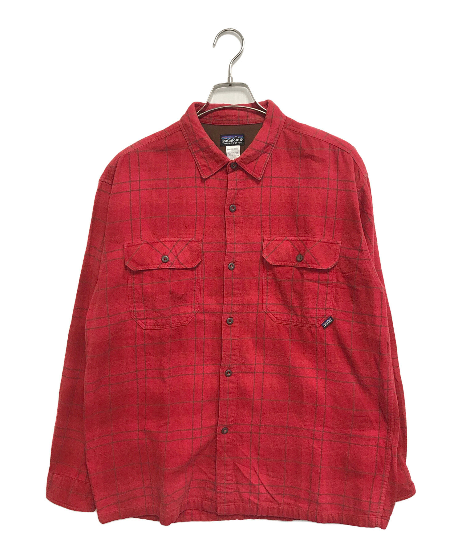 中古・古着通販】Patagonia (パタゴニア) チェックネルシャツ レッド