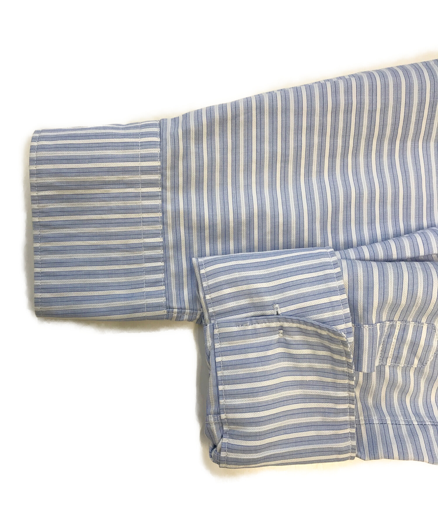 【美品】コムデギャルソンシャツ 後染め加工 パネルボーダーシャツ 中古・古着通販】COMME des GARCONS SHIRT (コムデギャルソンシャツ