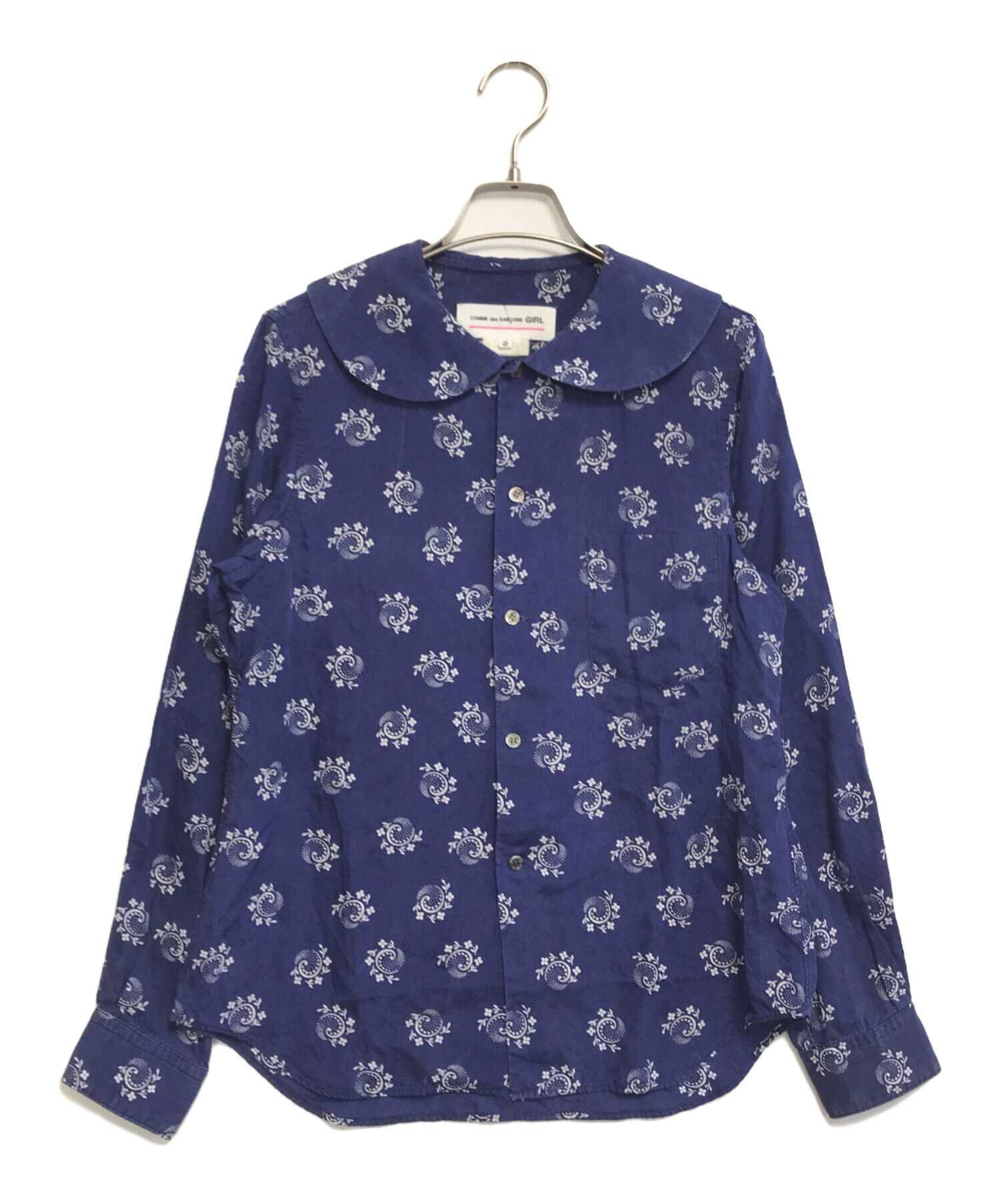 COMME DES GARÇONS GIRL コムデギャルソン　ガール　シャツ 中古・古着通販】COMME des GARCONS GIRL (コムデギャルソンガール