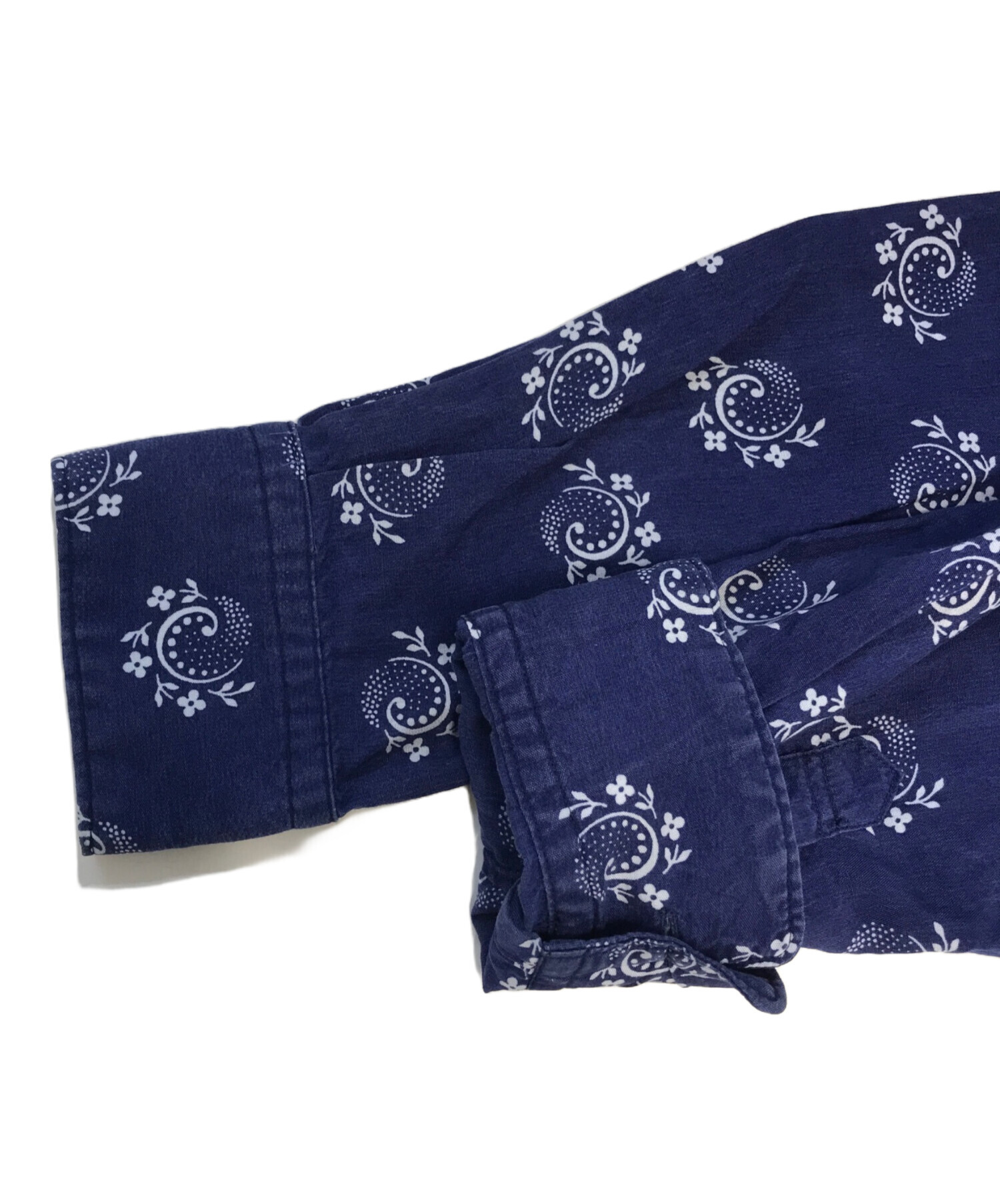 COMME des GARCONS SHIRT GIRL パッチワーク丸襟シャツ COMME des GARCONS SHIRT GIRL パッチワーク丸襟シャツ COMME des