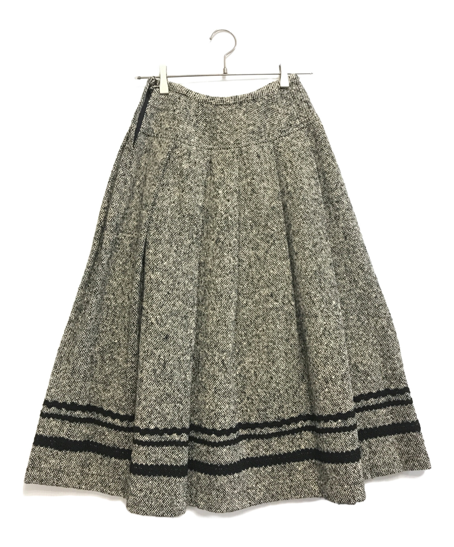 robe de chambre ベージュ フレアスカート 中古・古着通販】ROBE DE CHAMBRE COMME DES GARCONS (ローブド