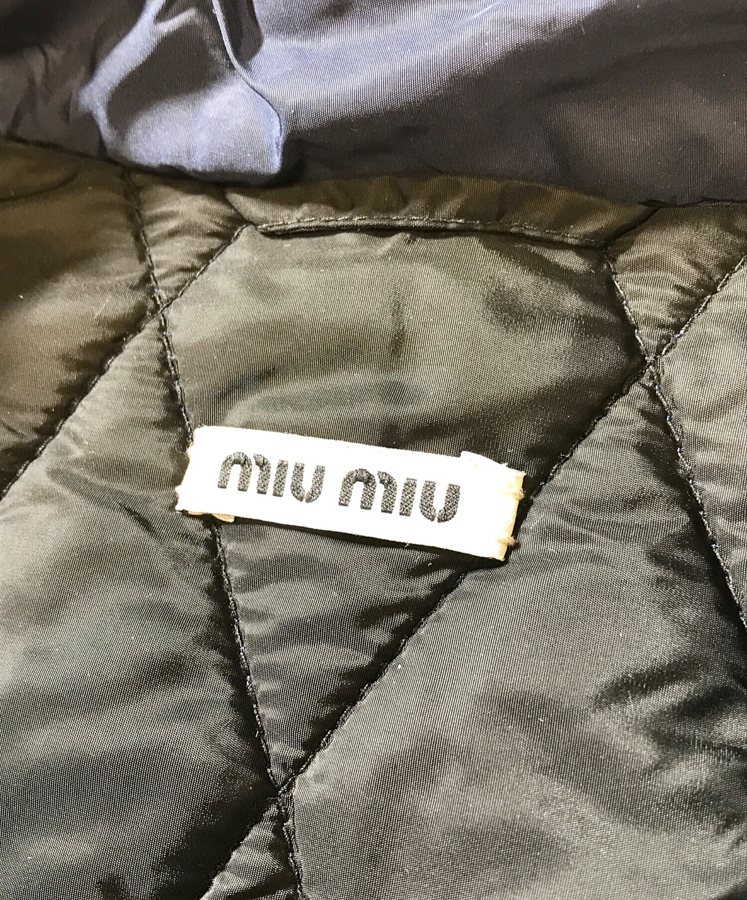 中古・古着通販】MIU MIU (ミュウミュウ) キルティングジャケット