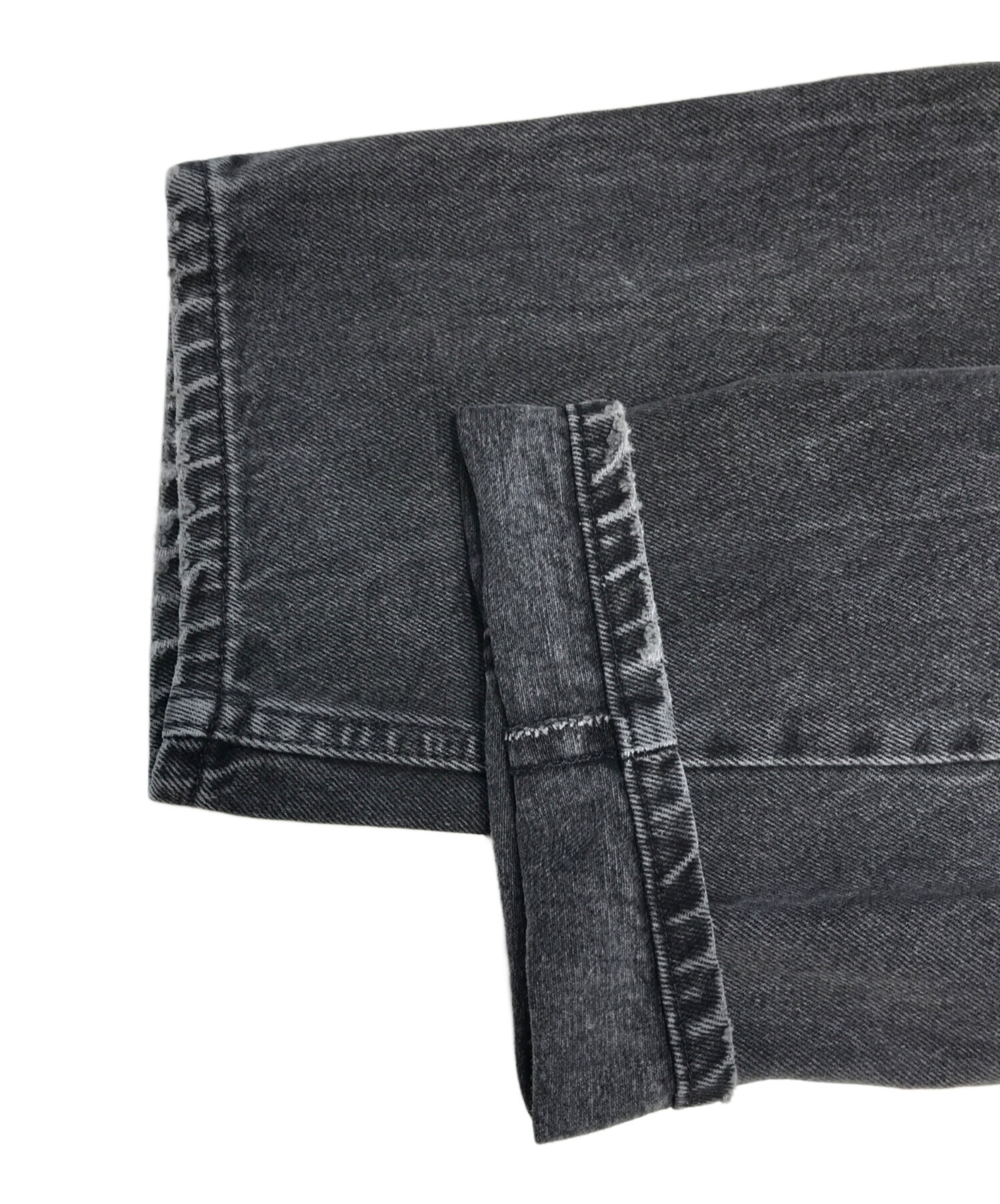 中古・古着通販】LEVI'S (リーバイス) 後染めブラックデニム ブラック