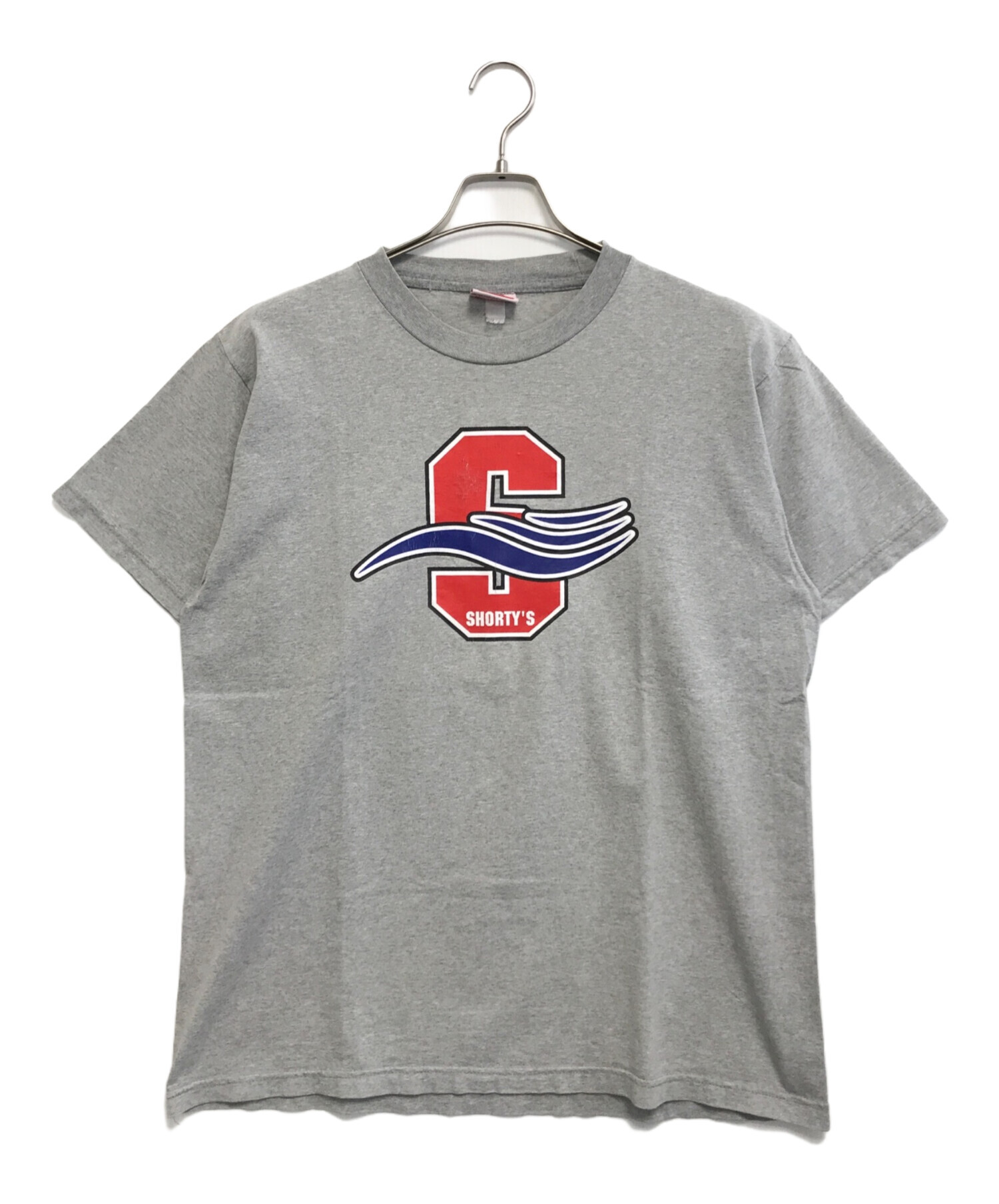 中古・古着通販】shorty's (ショーティーズ) プリントTシャツ グレー