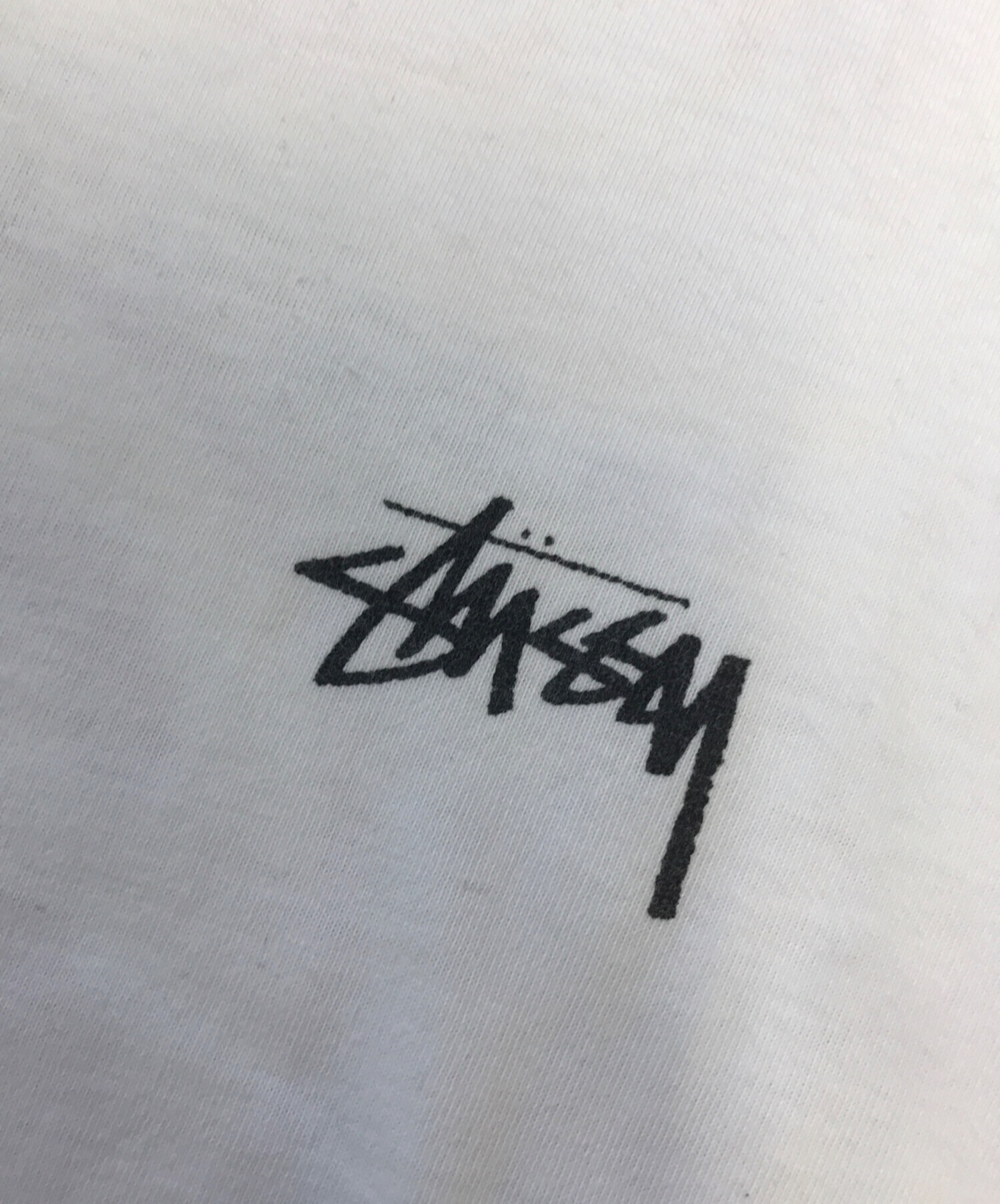 中古・古着通販】stussy (ステューシー) 両面プリントTシャツ ホワイト