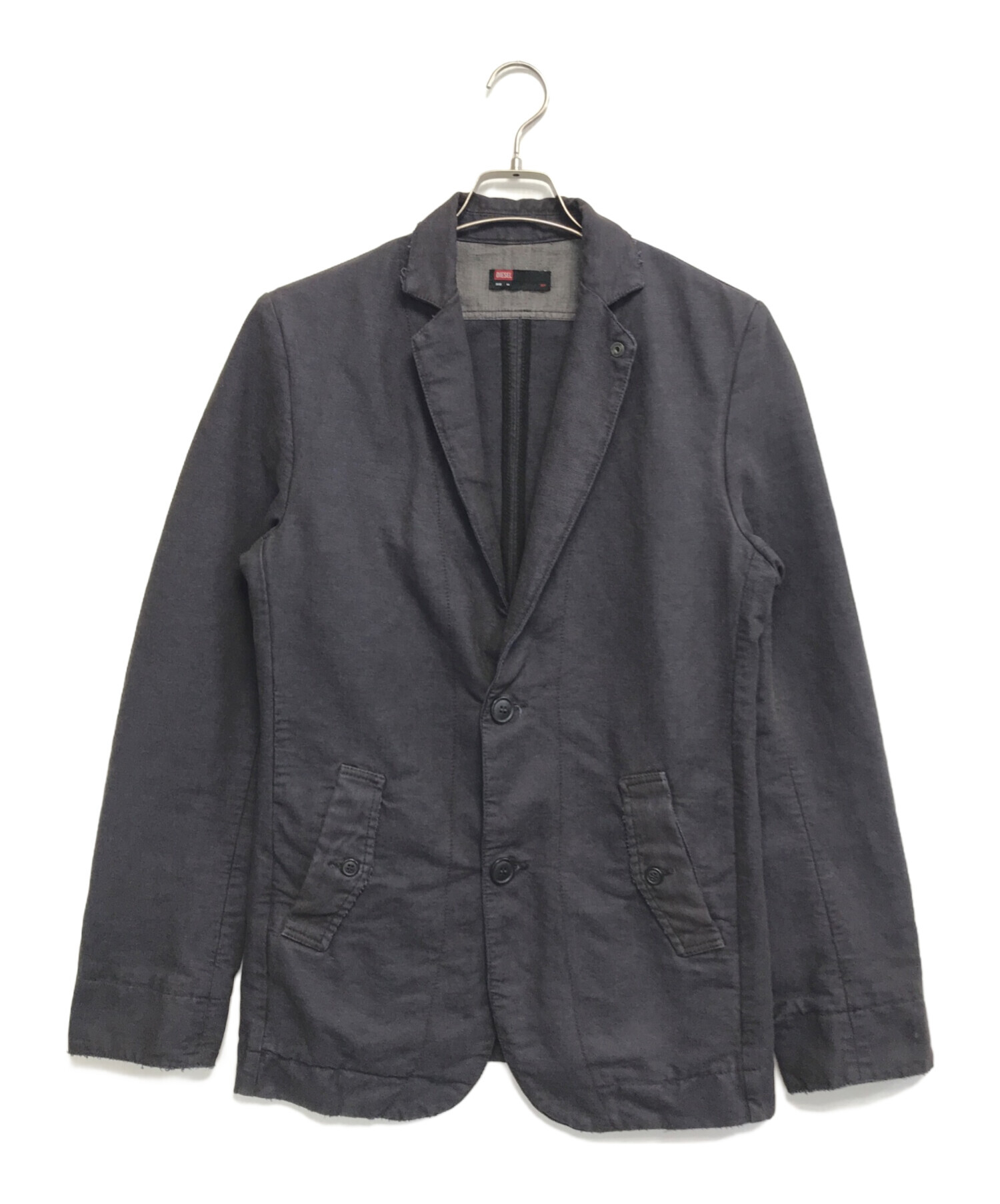 中古・古着通販】DIESEL (ディーゼル) 裁断2Bテーラードジャケット 