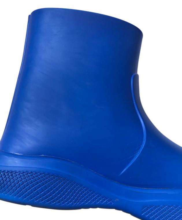 中古・古着通販】PRADA (プラダ) ラバーブーツ ブルー サイズ:40