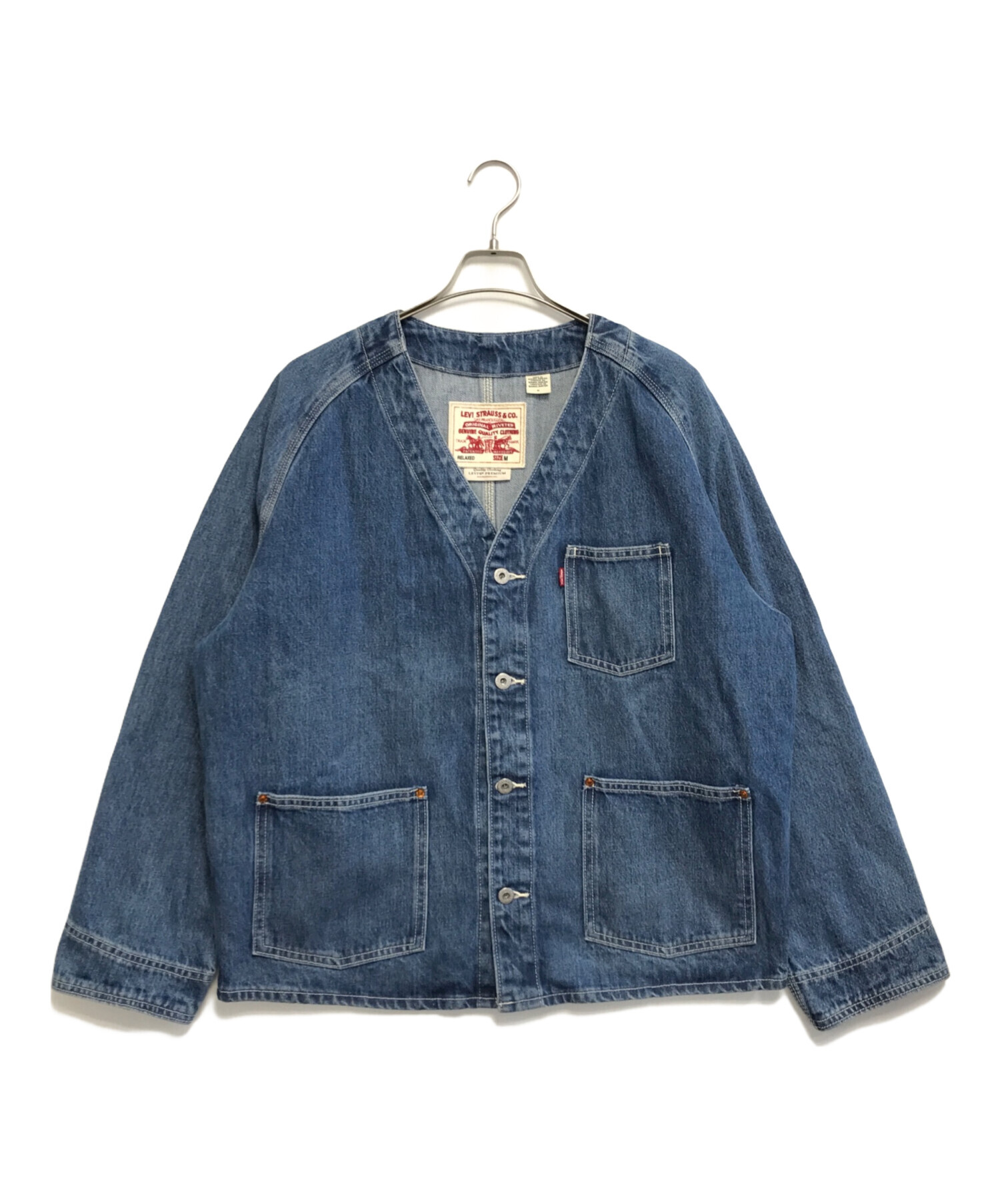 LEVI'S PREMIUM デニムジャケット Mサイズ スタンダード 中古・古着通販】LEVI'S PReMIUM (リーバイス プレミアム) エンジニア