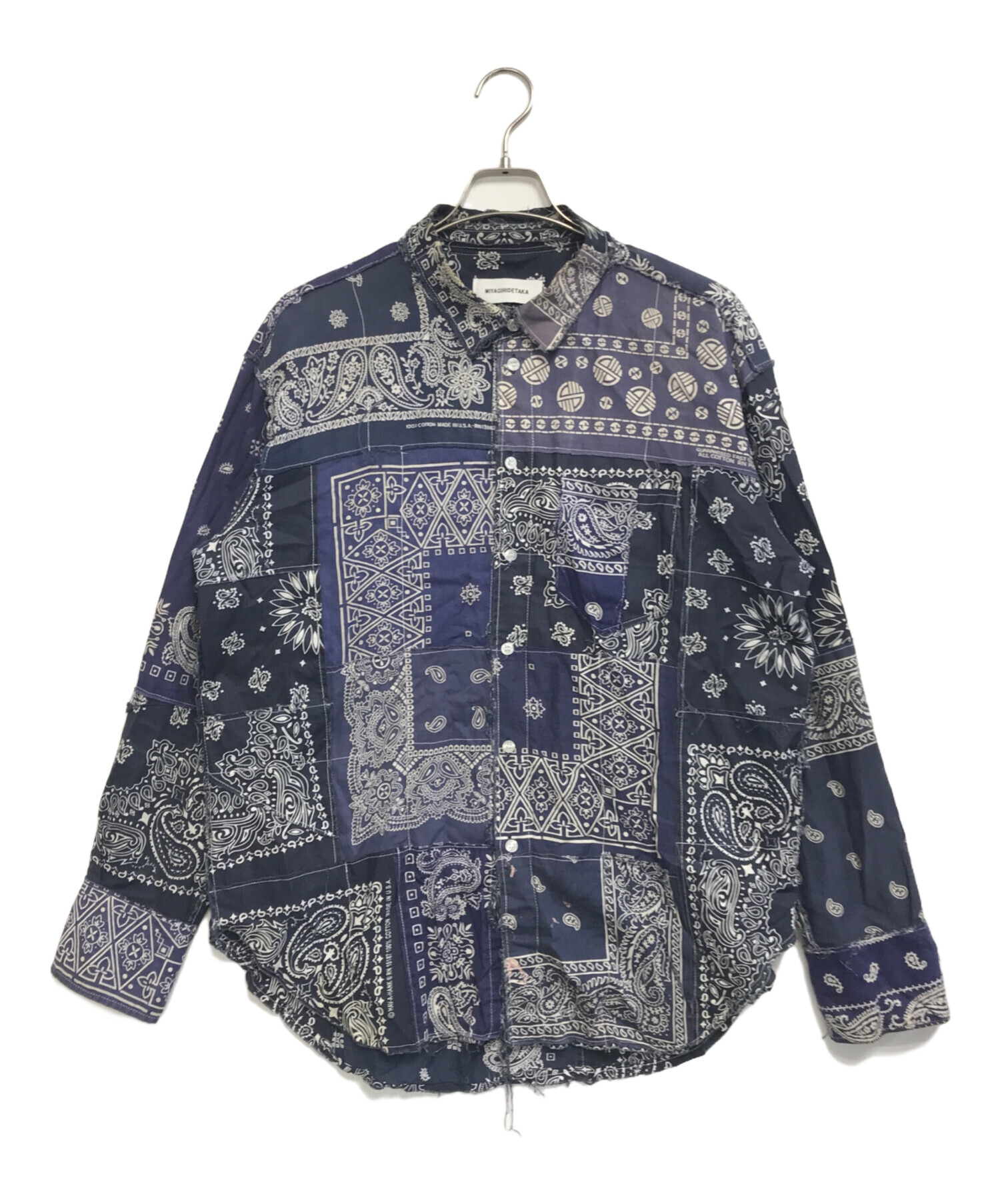 MIYAGIHIDETAKA BANDANA shirt ミヤギヒデタカ 【公式通販】