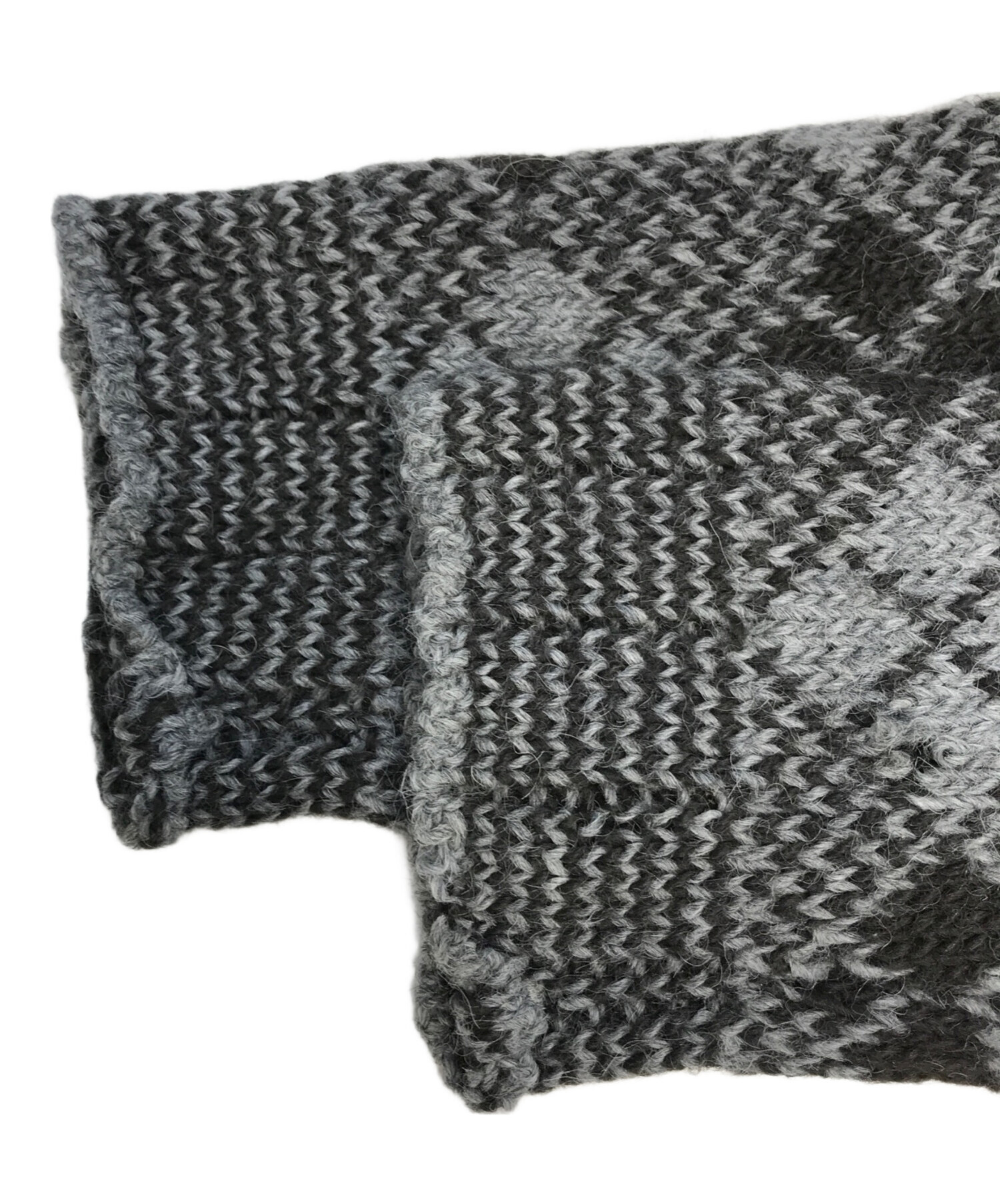 DRIES VAN NOTEN ドリスヴァンノッテン アーガイル ウール ニット DRIES VAN NOTEN ドリスヴァンノッテン アーガイル柄ニット - メルカリ