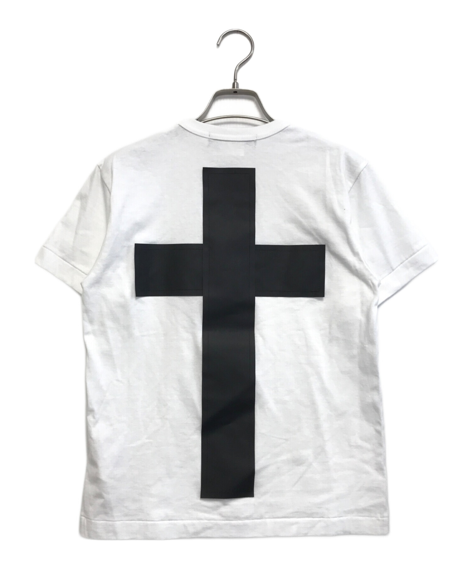 BLACK COMME des GARÇONS 半袖Tシャツ 十字架クロス L 中古・古着通販】BLACK COMME des GARCONS (ブラックコムデギャルソン