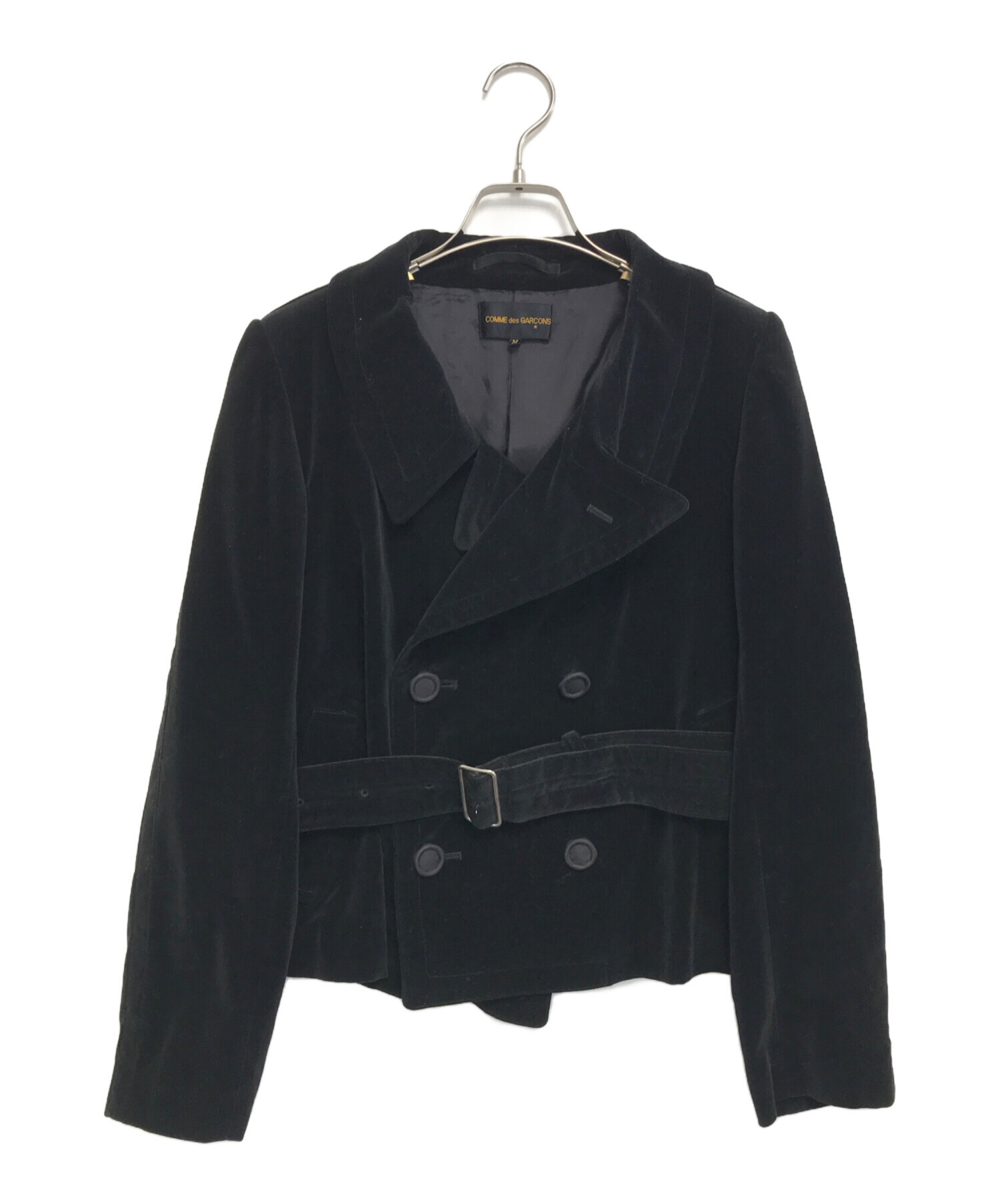 コムデギャルソン　ベルベットジャケット 中古・古着通販】COMME des GARCONS (コムデギャルソン) 00's