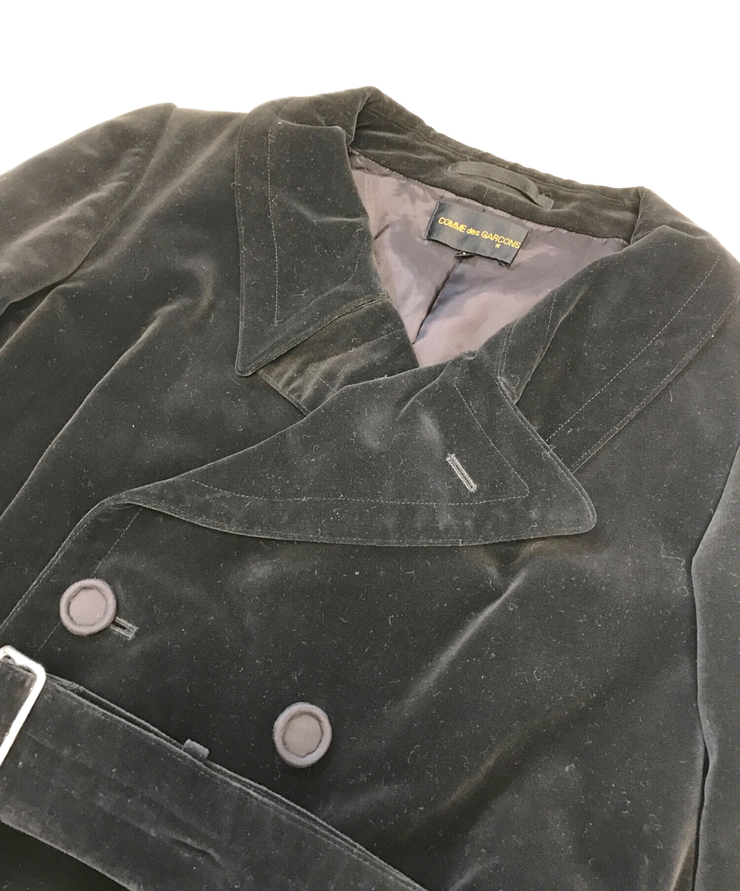 90s tricot COMME des GARCONS ベルベット ジャケット 90s tricot COMME des GARCONS ベルベット ジャケット - メルカリ