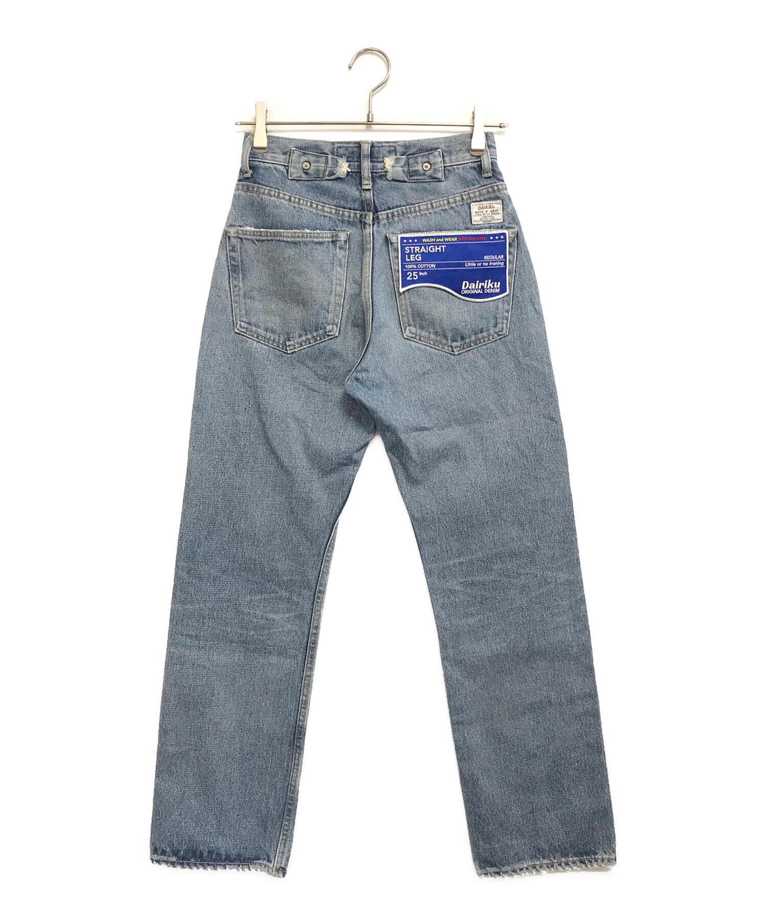 中古・古着通販】DAIRIKU (ダイリク) STRAIGHT LEG インディゴ サイズ