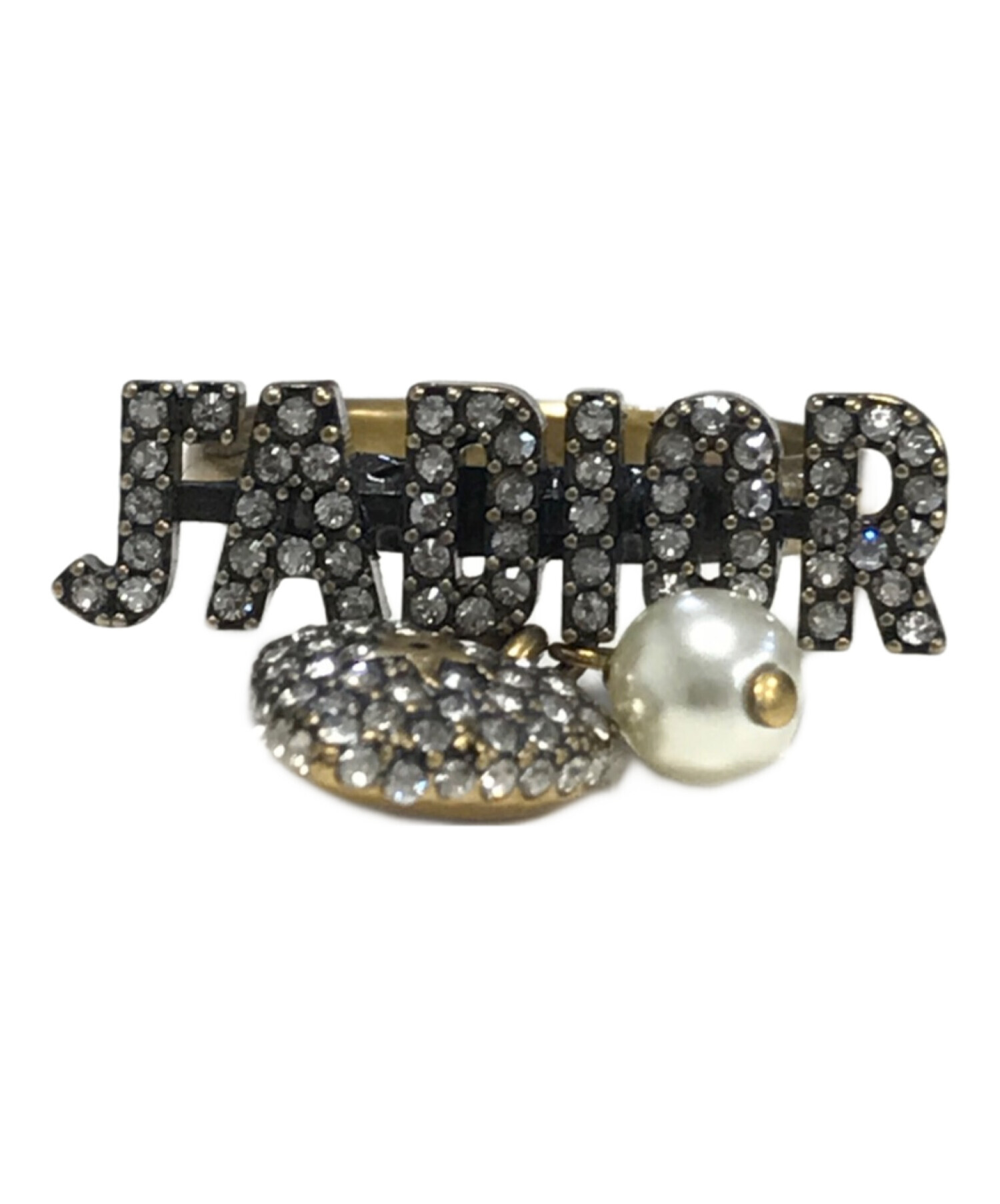 クリスチャン ディオール J’ADIOR リング アンティーク ゴールド L 中古・古着通販】Christian Dior (クリスチャン ディオール) J'ADIOR