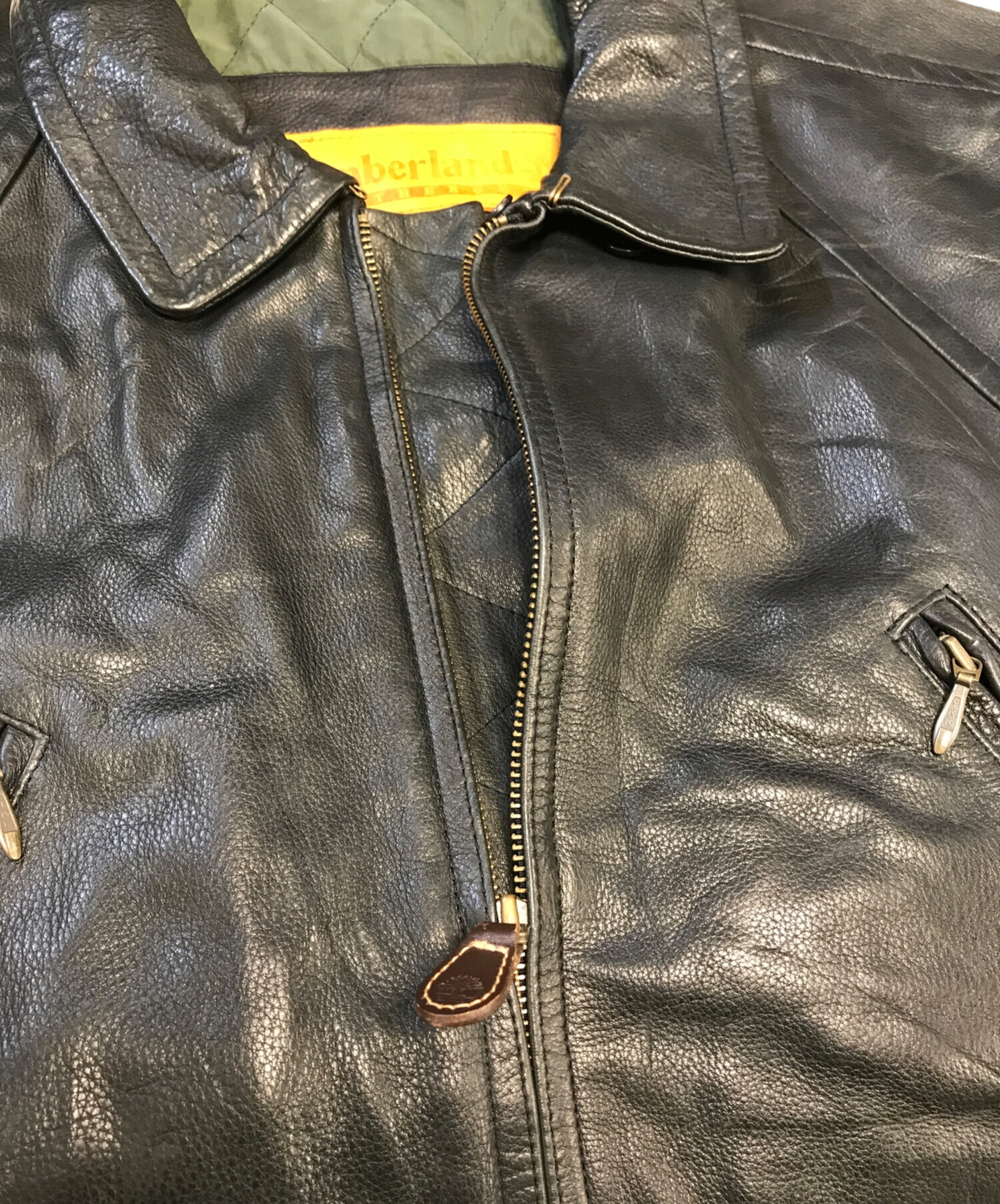 中古・古着通販】Timberland (ティンバーランド) レザージャケット