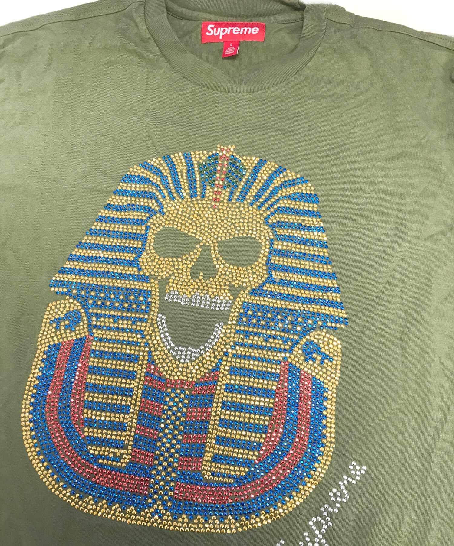 中古・古着通販】Supreme (シュプリーム) King Tut S/S Top グリーン 