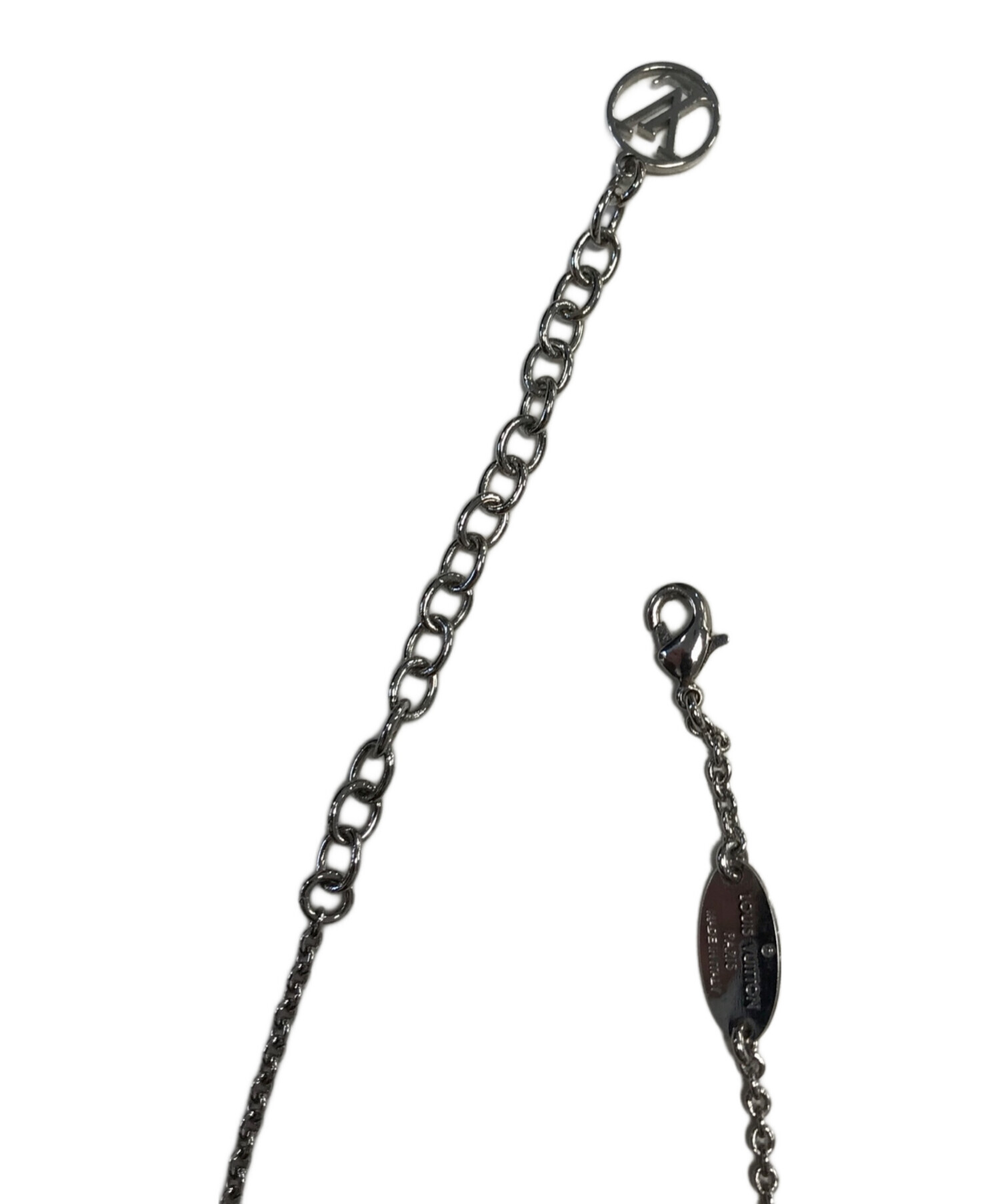 LOUIS VUITTON ネックレス 未使用 中古・古着通販】LOUIS VUITTON (ルイ ヴィトン) ネックレス シルバー