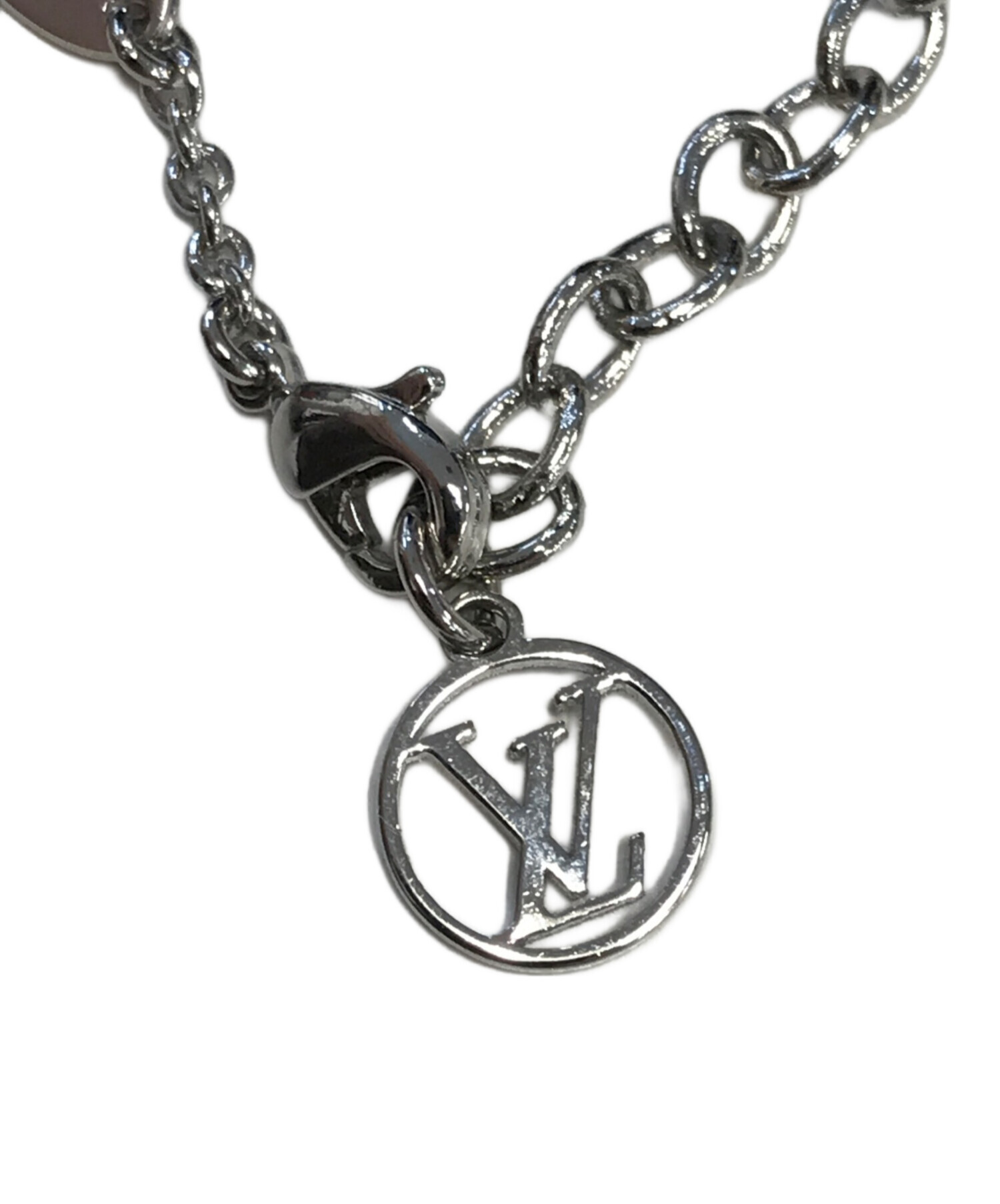 LOUIS VUITTON シルバー ブレスレット　Lサイズ 中古・古着通販】LOUIS VUITTON (ルイ ヴィトン) ブレスレット