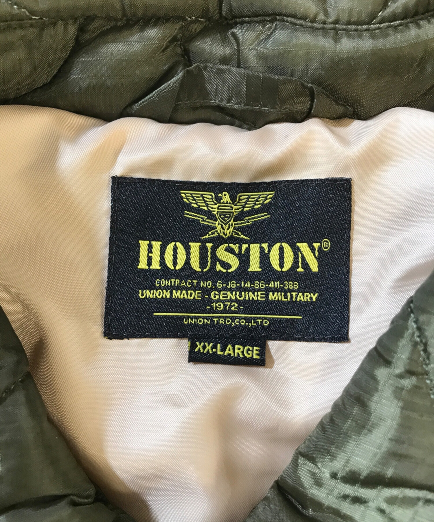 中古・古着通販】HOUSTON (ヒューストン) ベトジャン オリーブ サイズ