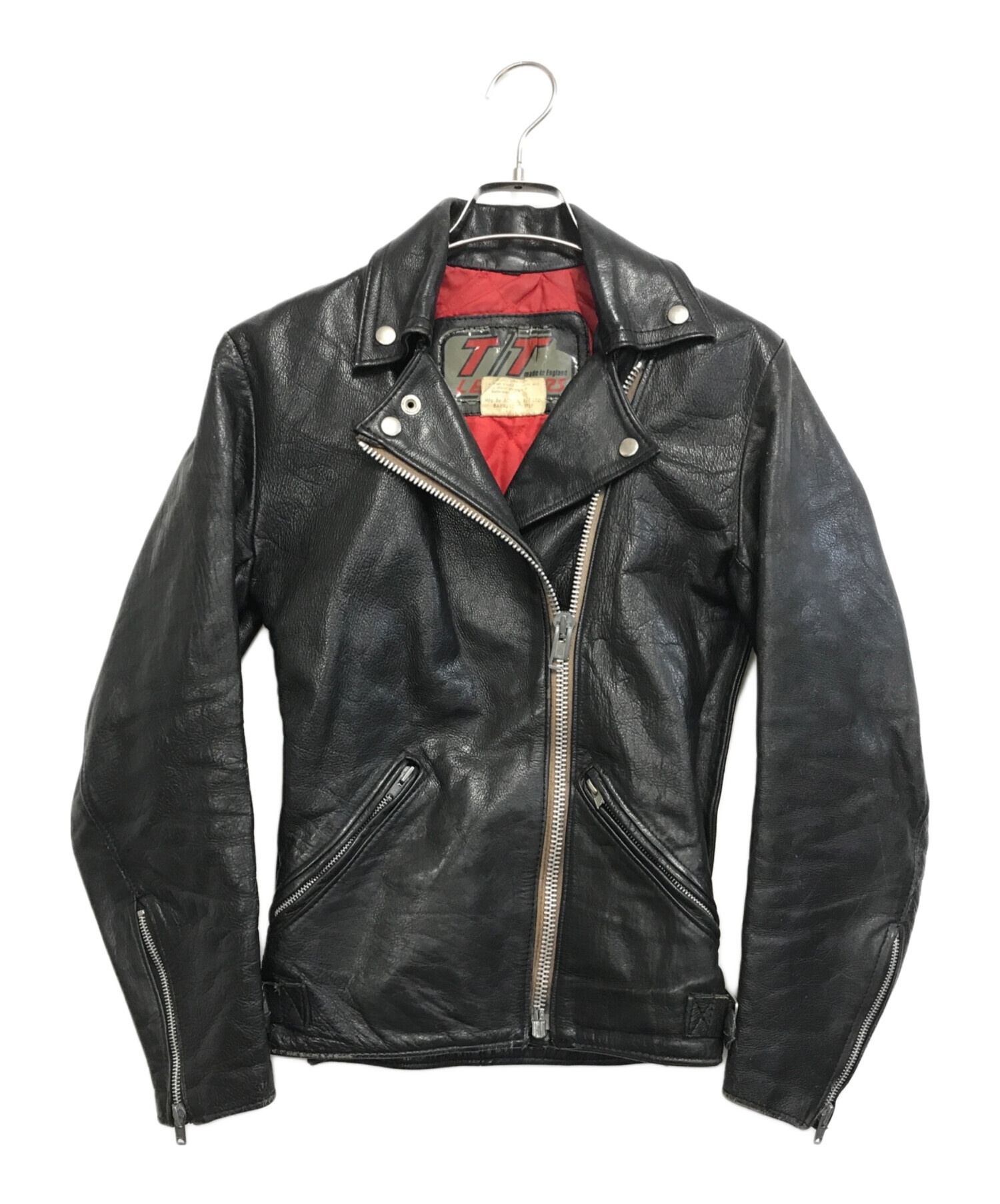 中古・古着通販】TT LEATHERS (ティティレザー) ライダースジャケット