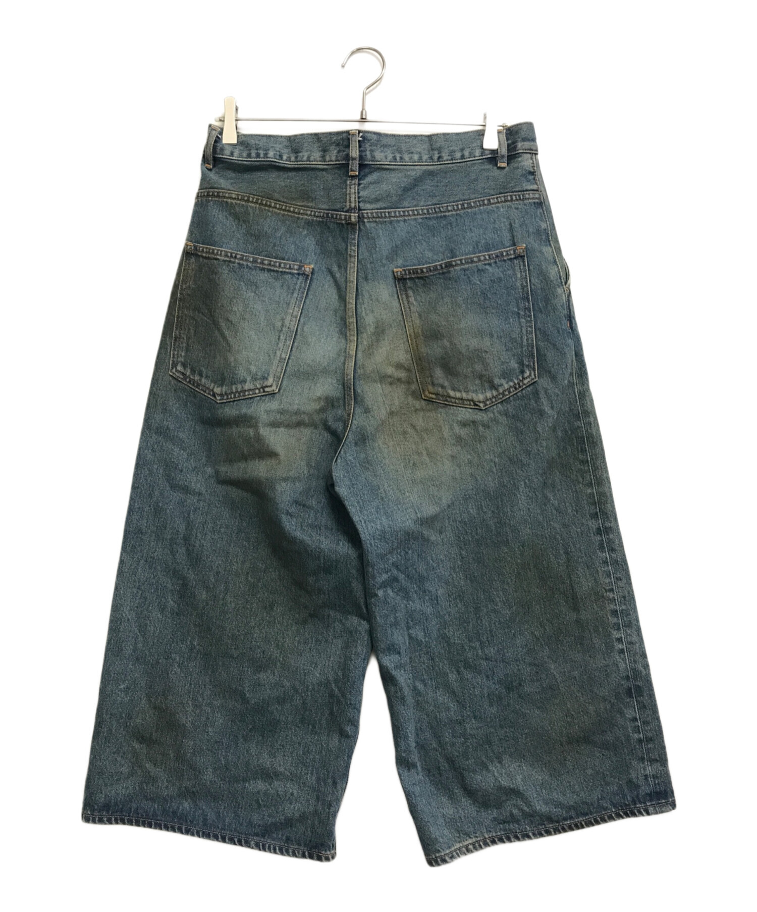 中古・古着通販】order (オーダー) LOOSE DENIM HALF PANTS インディゴ 