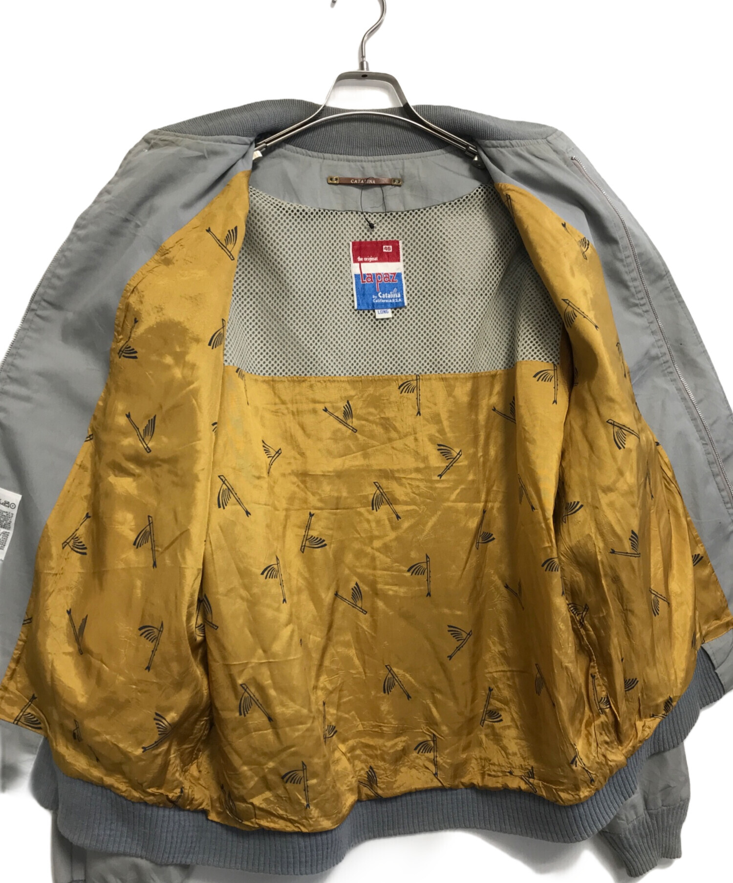 中古・古着通販】CATALINA (カタリナ) ダービージャケット グレー