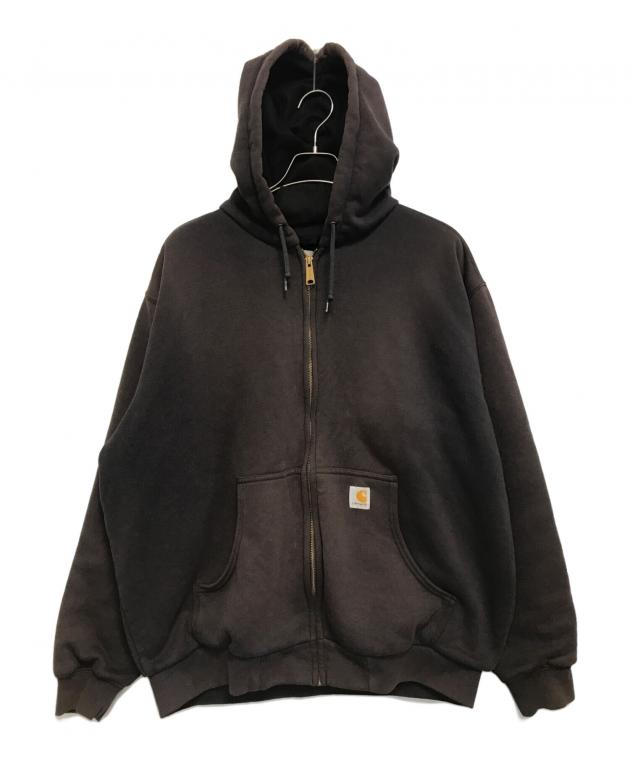P322 L カーハート ジップアップ 裏地メッシュ パーカー ブラウン メンズ 楽天市場】【送料無料】 Carhartt カーハート ジップアップパーカー