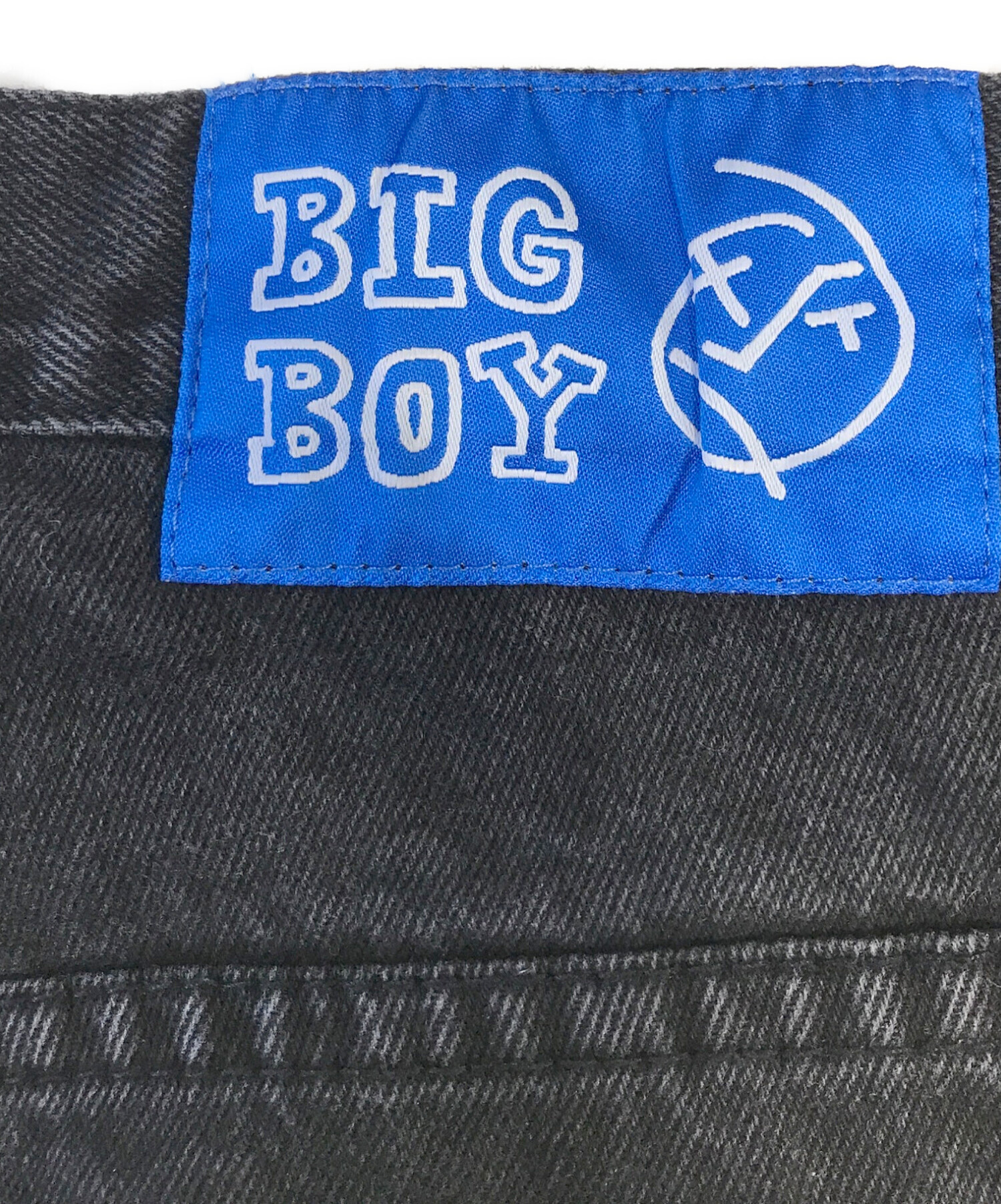 中古・古着通販】BIGBOY (ビッグボーイ) ブラックデニムパンツ