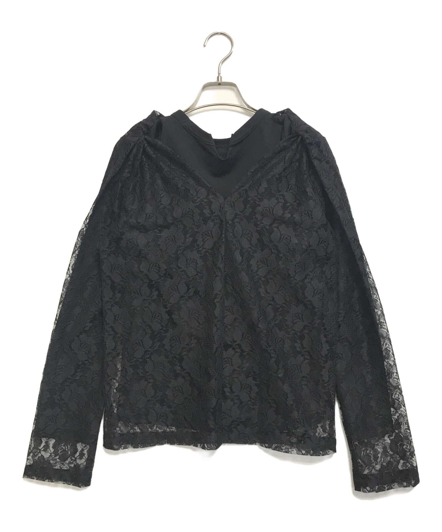 【未使用】COMME des GARCONS レースロングジャケット 中古・古着通販】COMME des GARCONS (コムデギャルソン) Raschel Lace