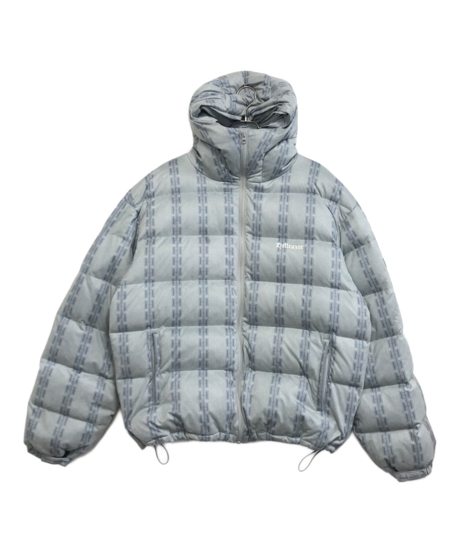 中古・古着通販】HELLRAZOR (ヘルレイザー) ダウンジャケット グレー