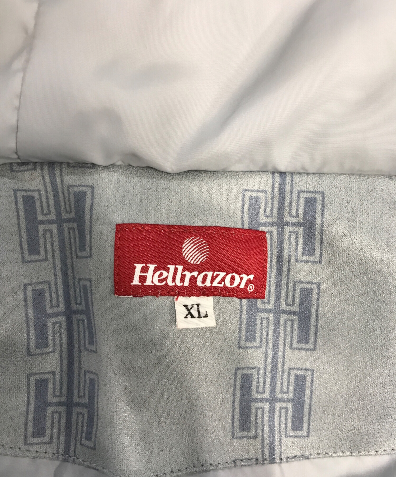 中古・古着通販】HELLRAZOR (ヘルレイザー) ダウンジャケット グレー 