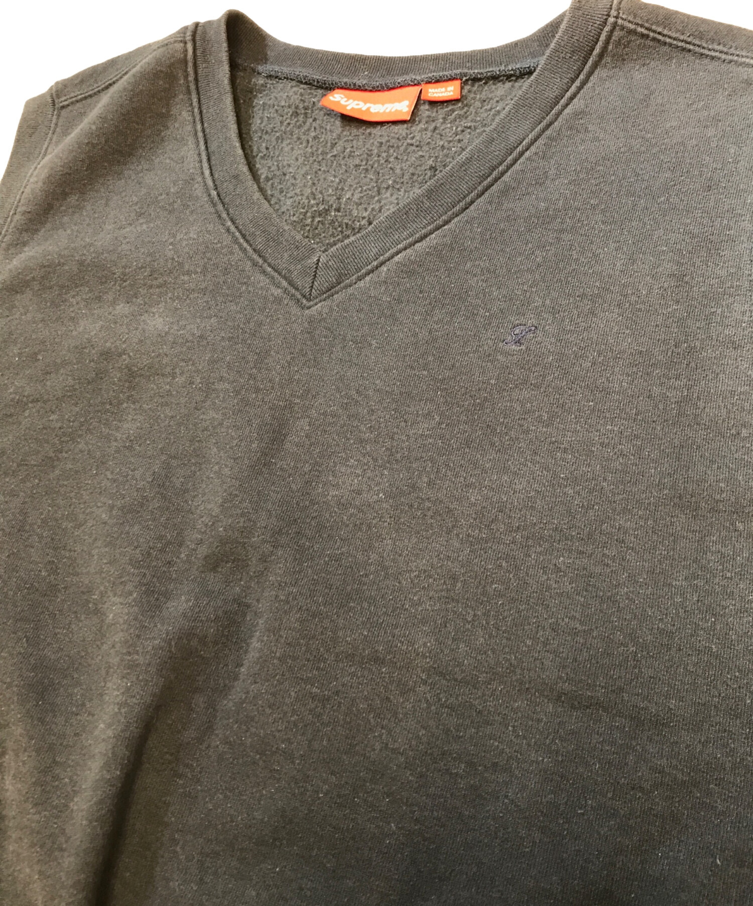 中古・古着通販】SUPREME (シュプリーム) スウェットベスト ネイビー 