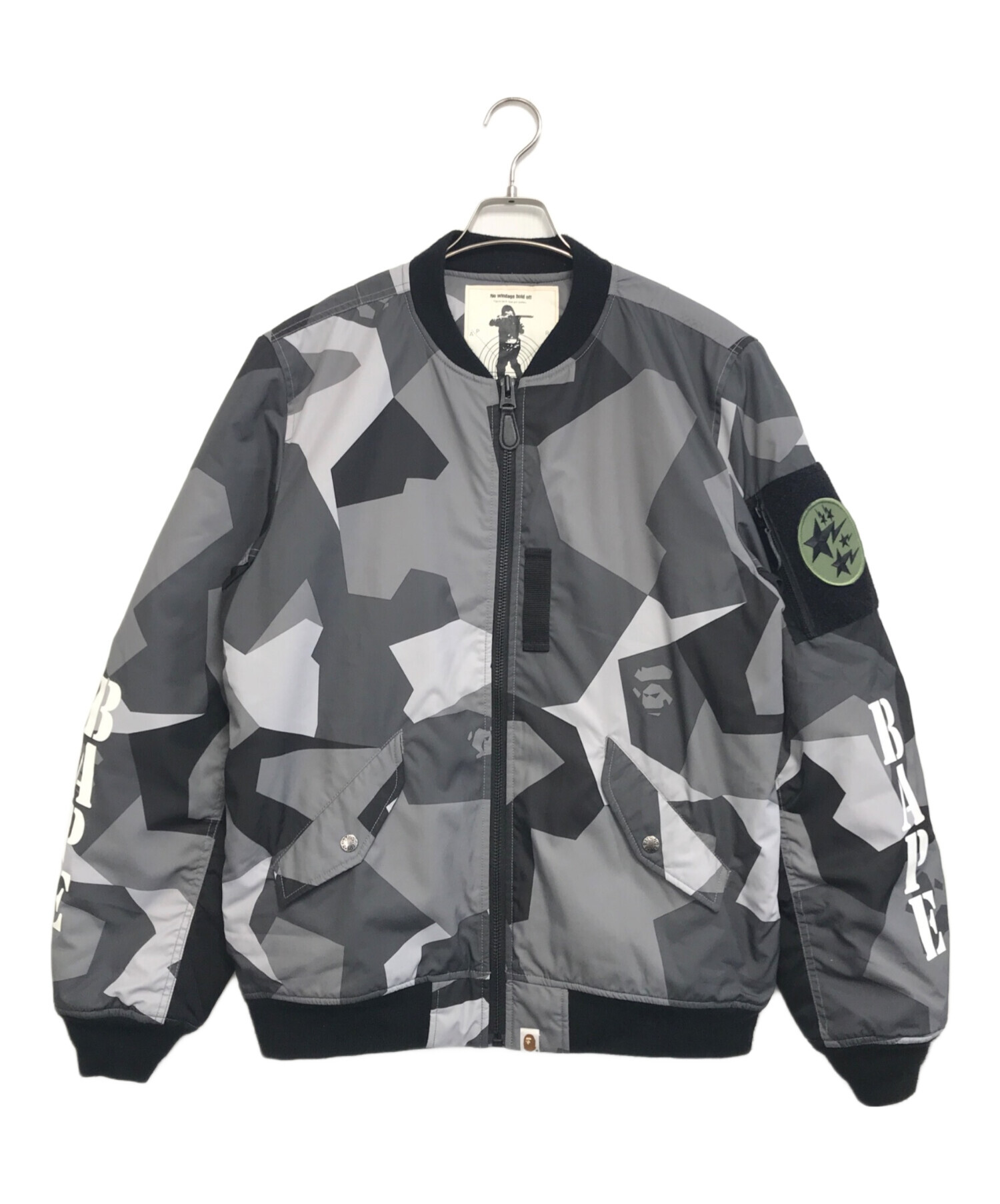 中古・古着通販】A BATHING APE (ア ベイシング エイプ) 中綿ブルゾン 