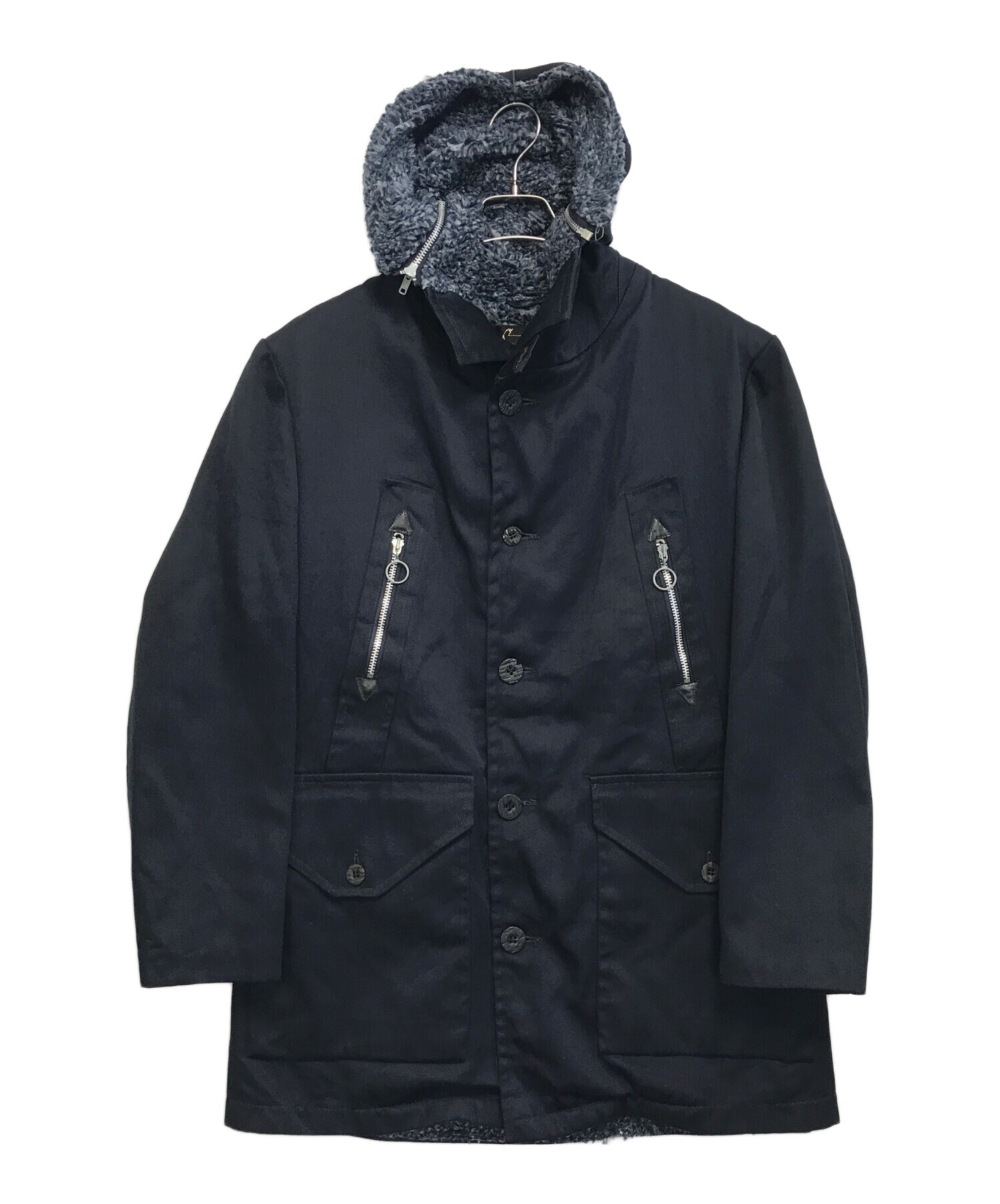 中古・古着通販】Sears (シアーズ) 多重ジップボアフーデッド 