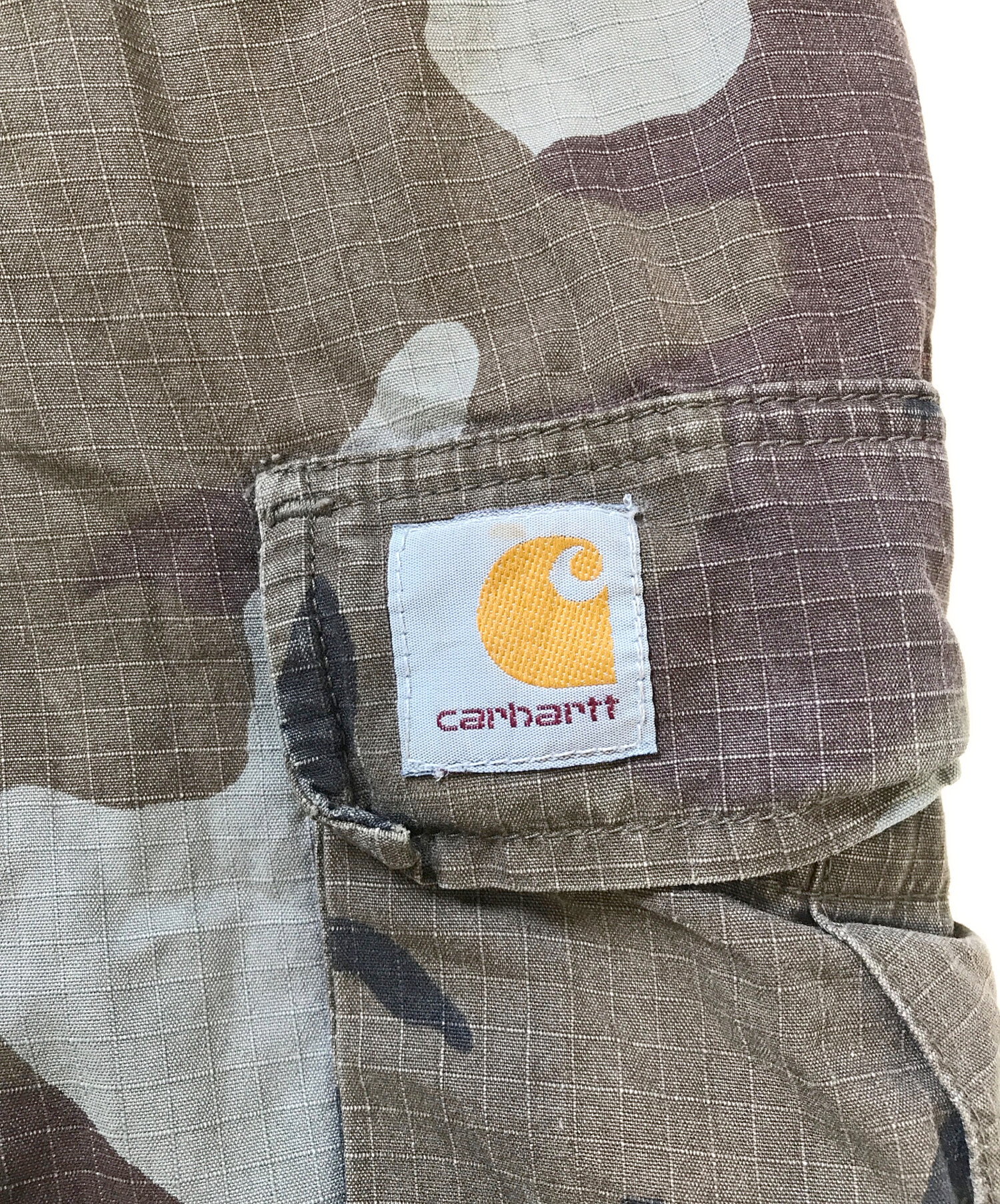 中古・古着通販】CarHartt (カーハート) カモフラカーゴパンツ 