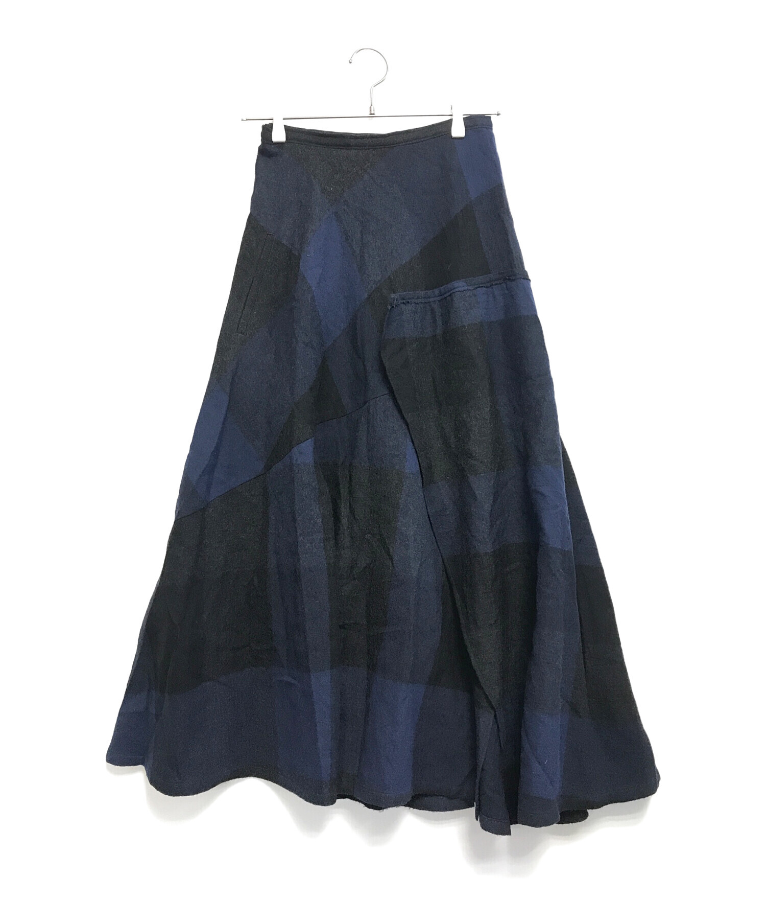 B Yohji Yamamoto　ヨウジヤマモト　スカート　2 　used 中古・古着通販】yohji yamamoto+Noir (ヨウジヤマモトプリュス