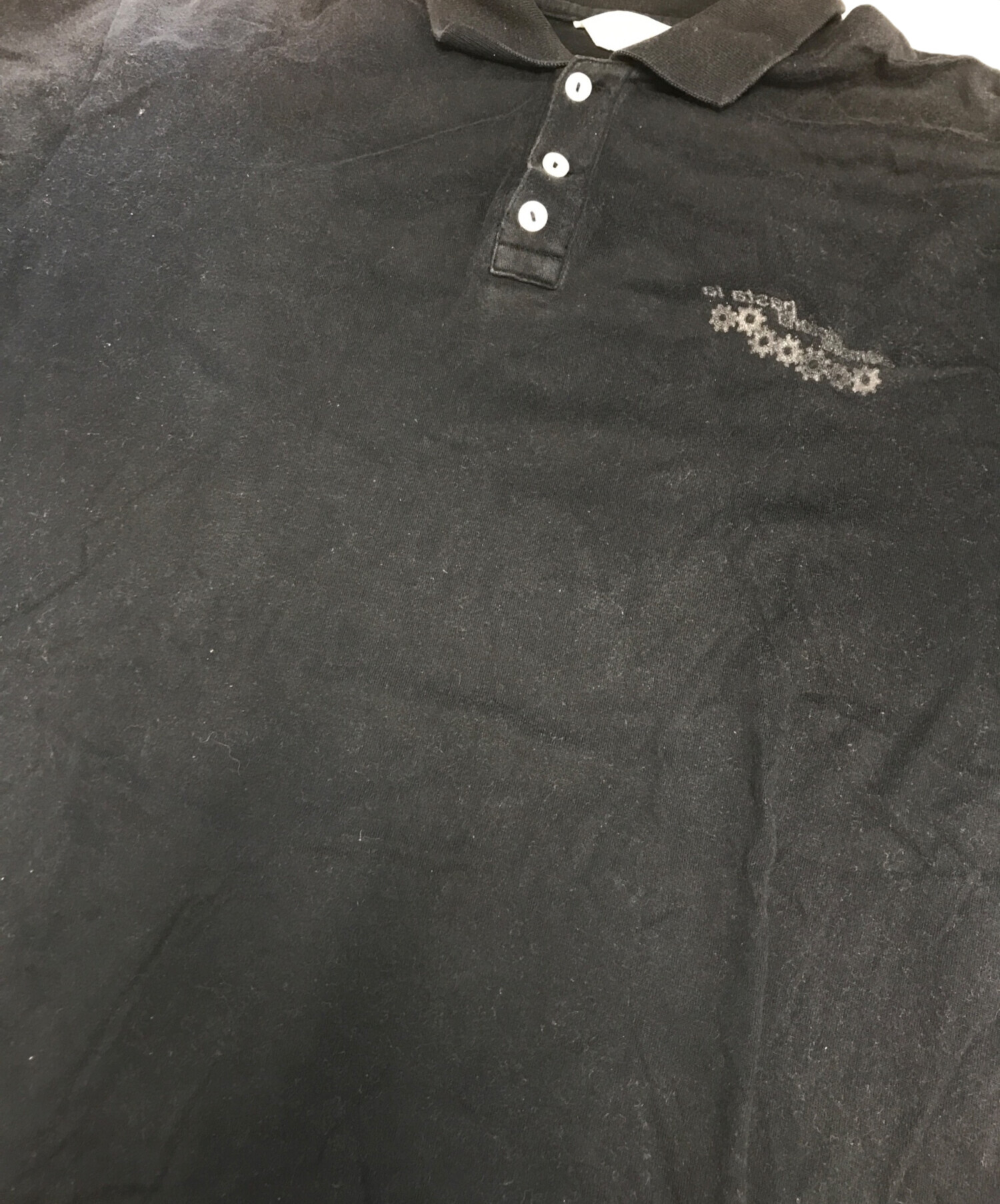 中古・古着通販】UNDERCOVER (アンダーカバー) ポロシャツ ブラック